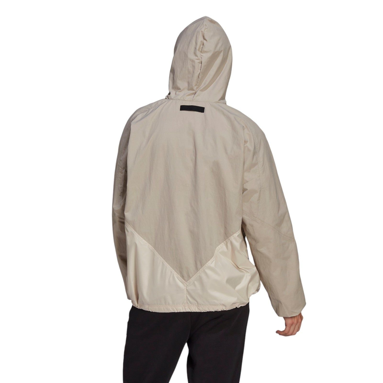adidas Originals R.Y.V. V-Line Woven Windbreaker - Beige - ViaductClothing -  -  