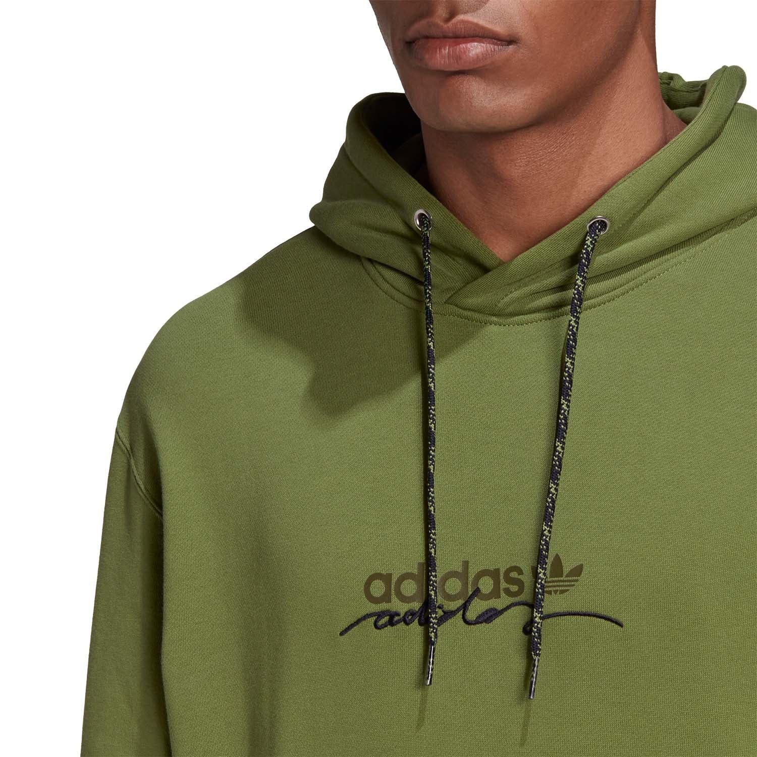 adidas Originals RYV Hoodie - Green - ViaductClothing -  -  