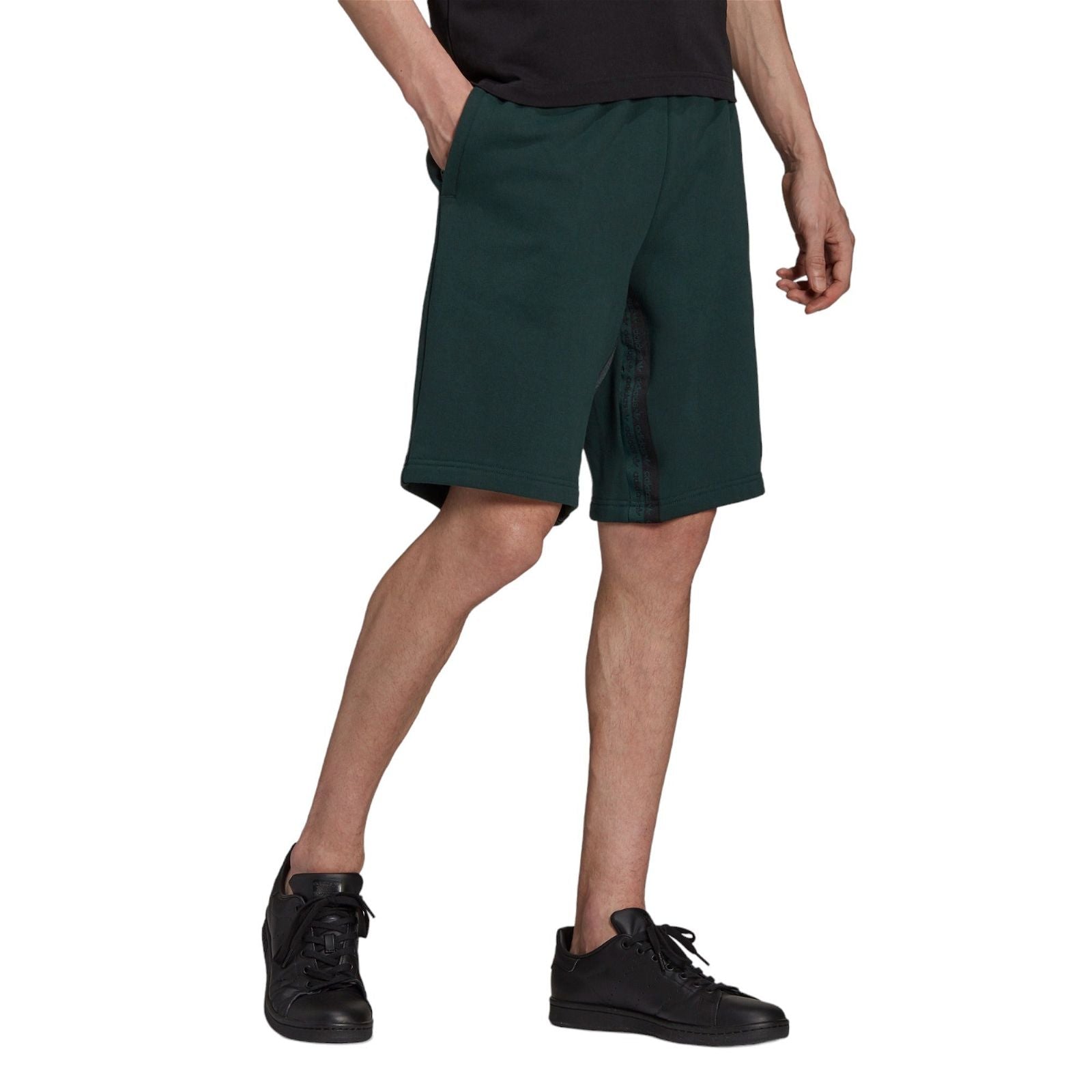 adidas Originals RYV Sweat Shorts - Green Night - ViaductClothing -  -  