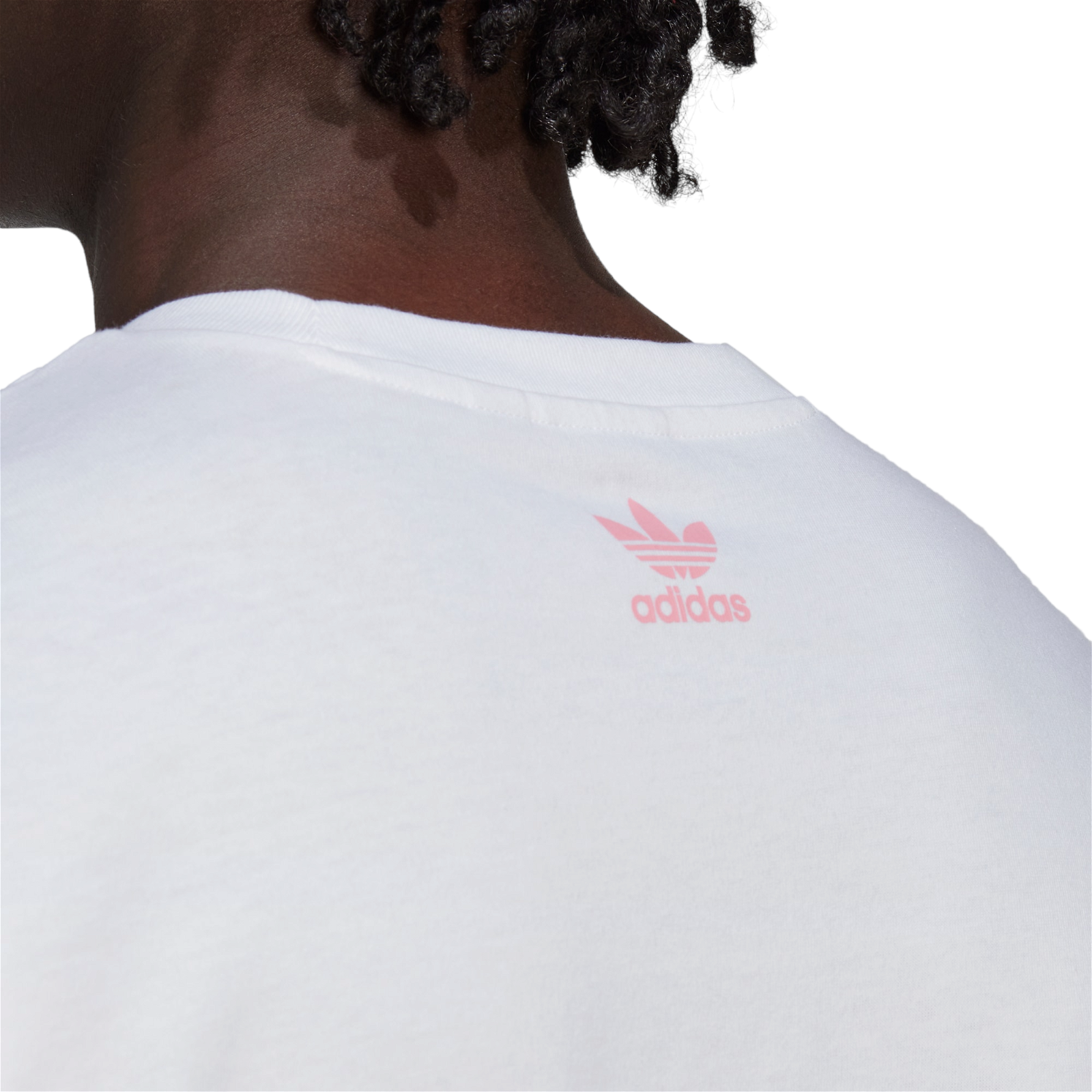 adidas Originals Rekive Speed Trefoil Graphic T Shirt White ViaductClothing