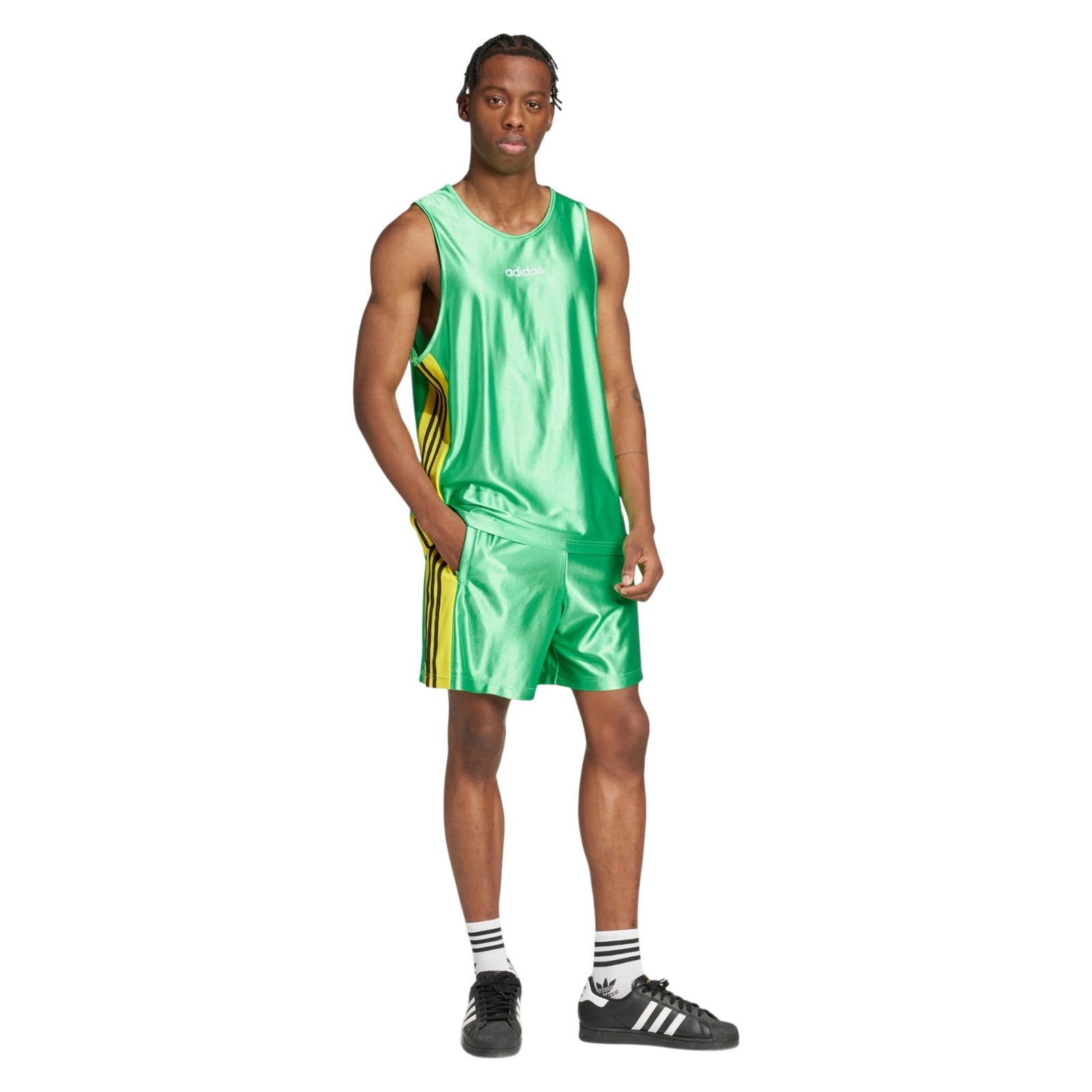adidas Originals Retro Boxing Tank Top - Energy Green