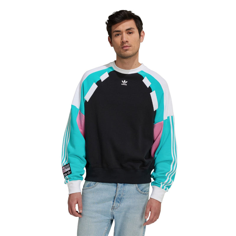 adidas Originals Retro Crew Sweatshirt Gender Neutral Black