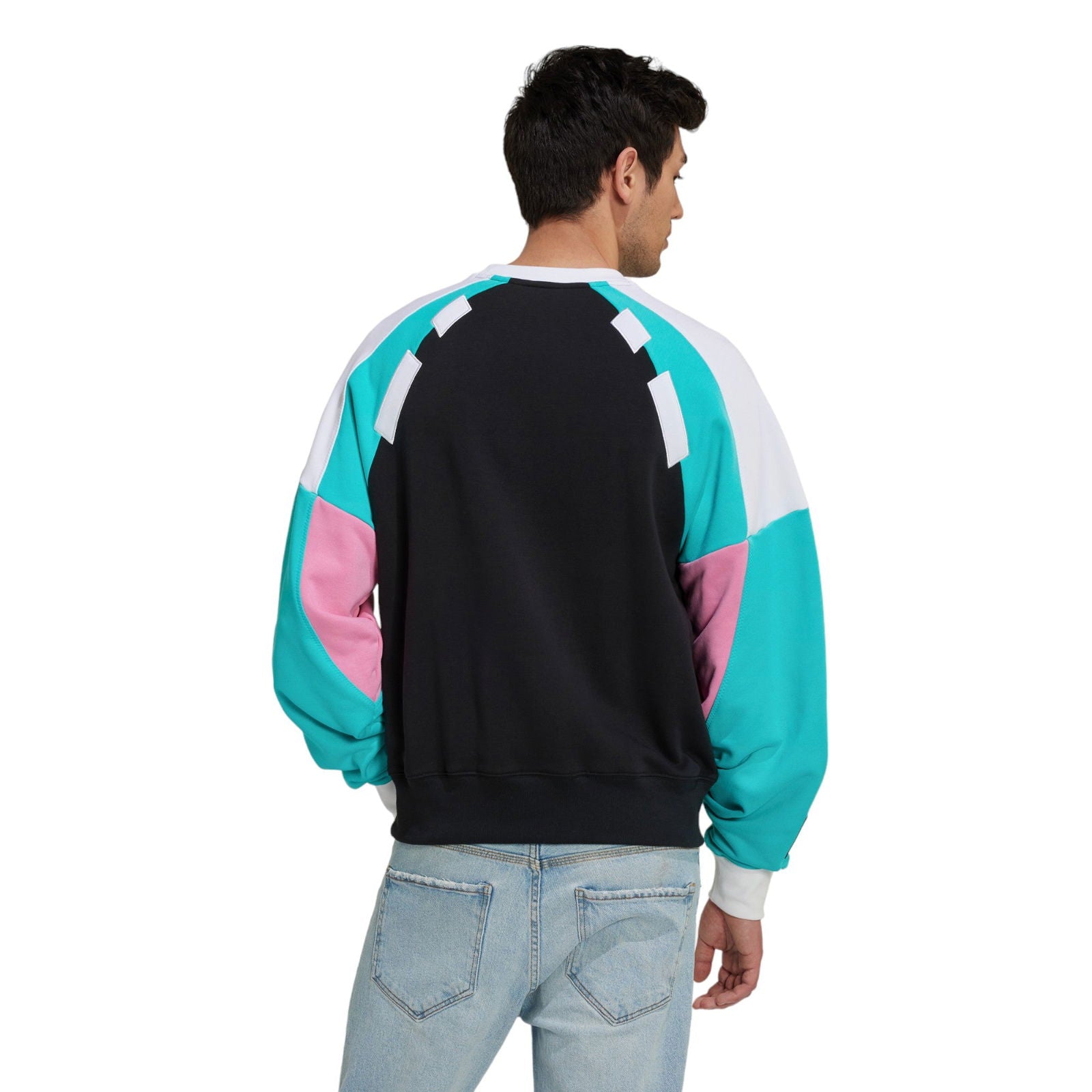 adidas Originals Retro Crew Sweatshirt (Gender Neutral) - Black - ViaductClothing -  -  