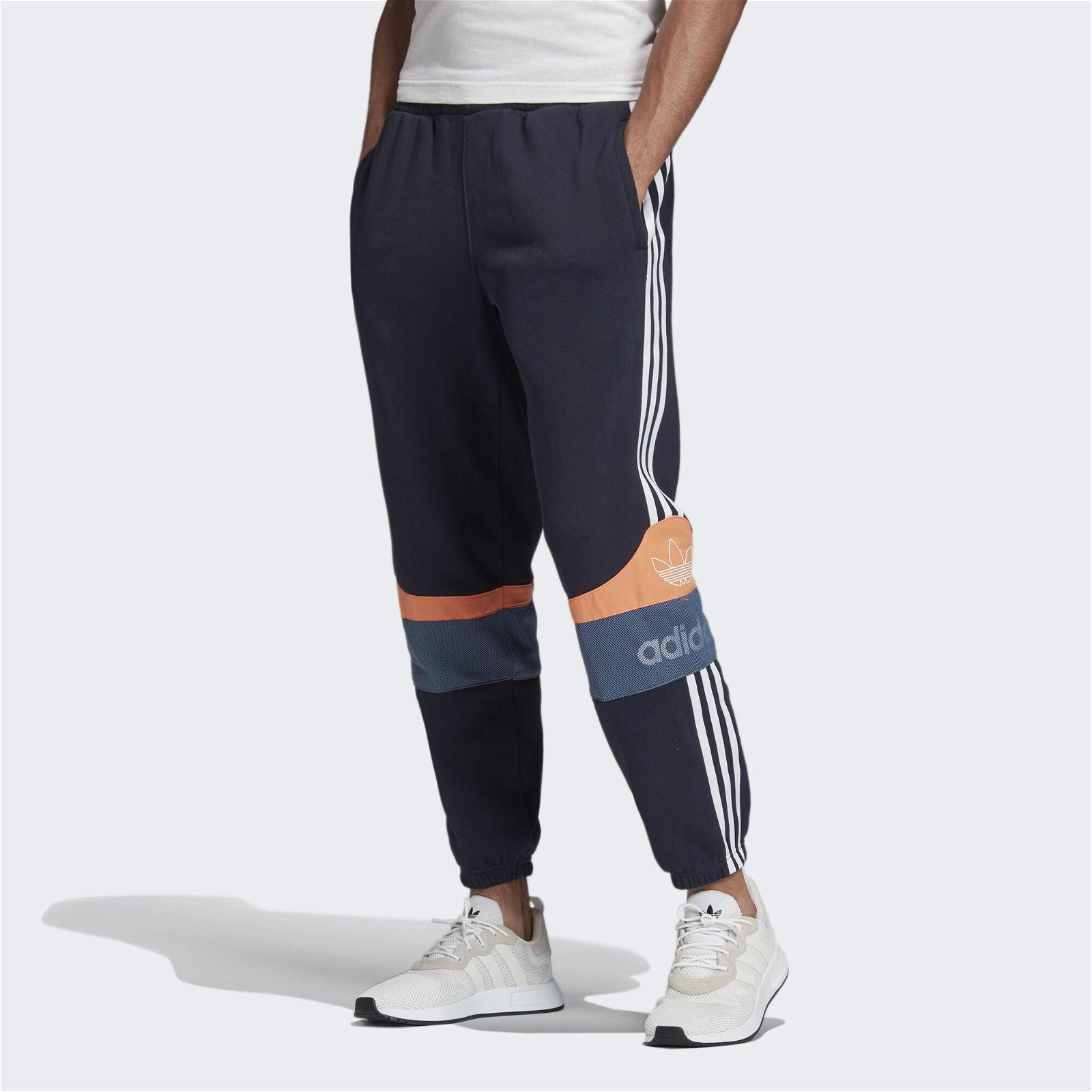 adidas Originals Retro Football Joggers - Legend Ink - ViaductClothing -  -  