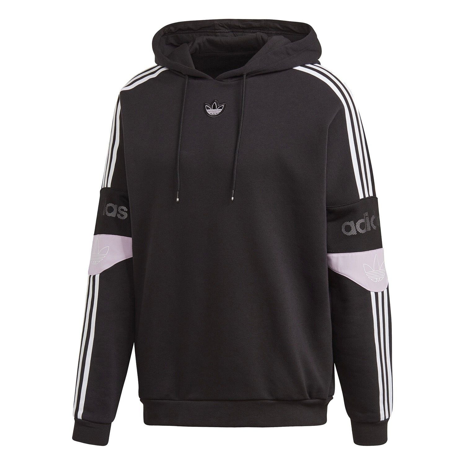 adidas Originals Retro Football Popover Hoodie - Black - ViaductClothing -  -  