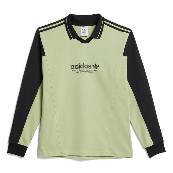adidas Originals Retro Team Keeper Jersey Unisex - Magic Lime - ViaductClothing -  -  