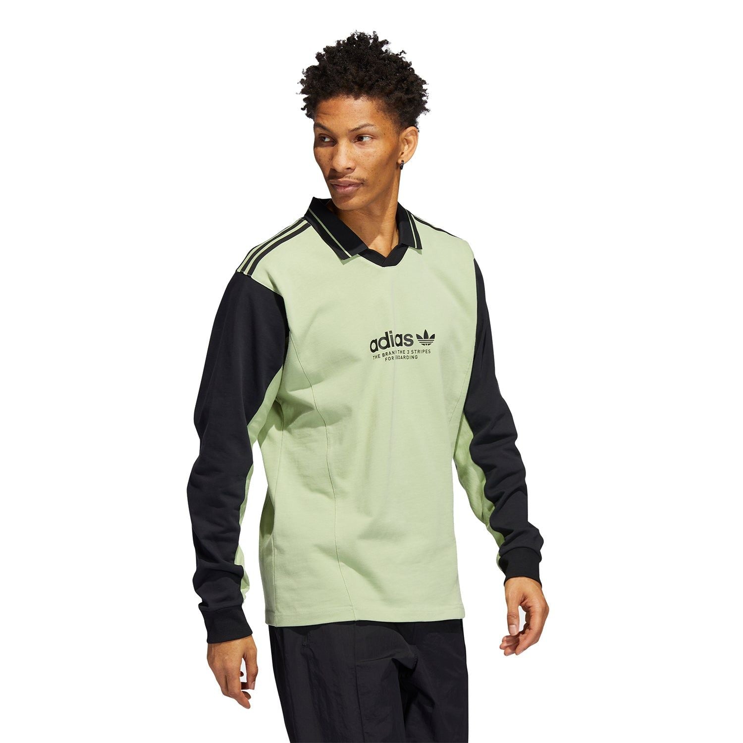 adidas Originals Retro Team Keeper Jersey Unisex - Magic Lime - ViaductClothing -  -  
