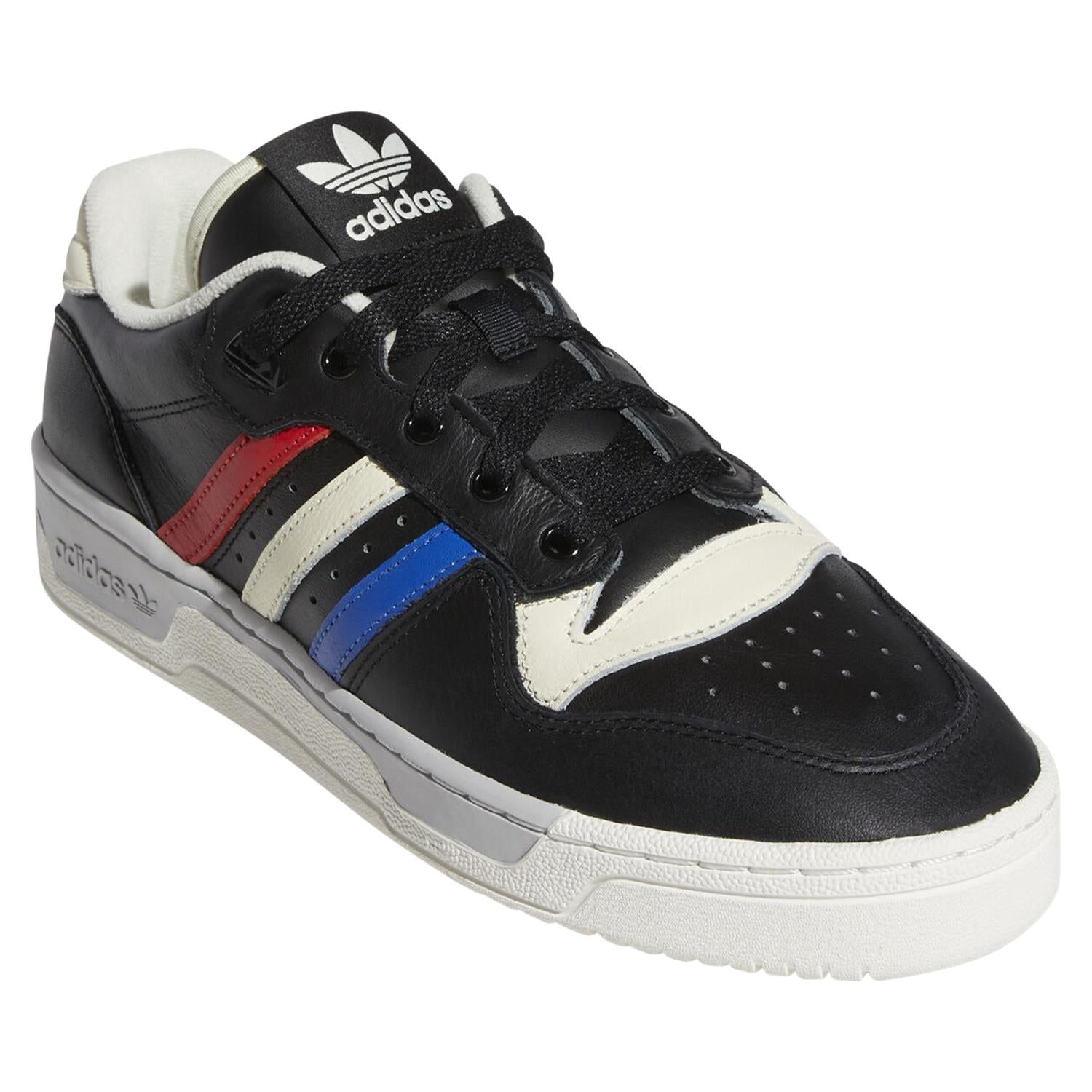 adidas Originals Rivalry Low Trainers - Black - ViaductClothing -  -  