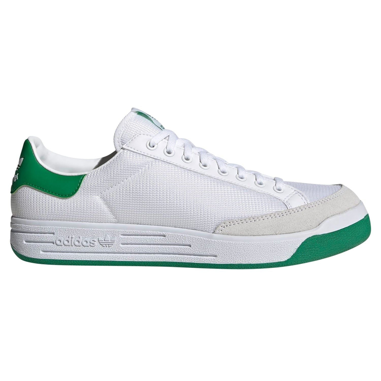 adidas Originals Rod Laver Shoes - White & Green - ViaductClothing -  -  