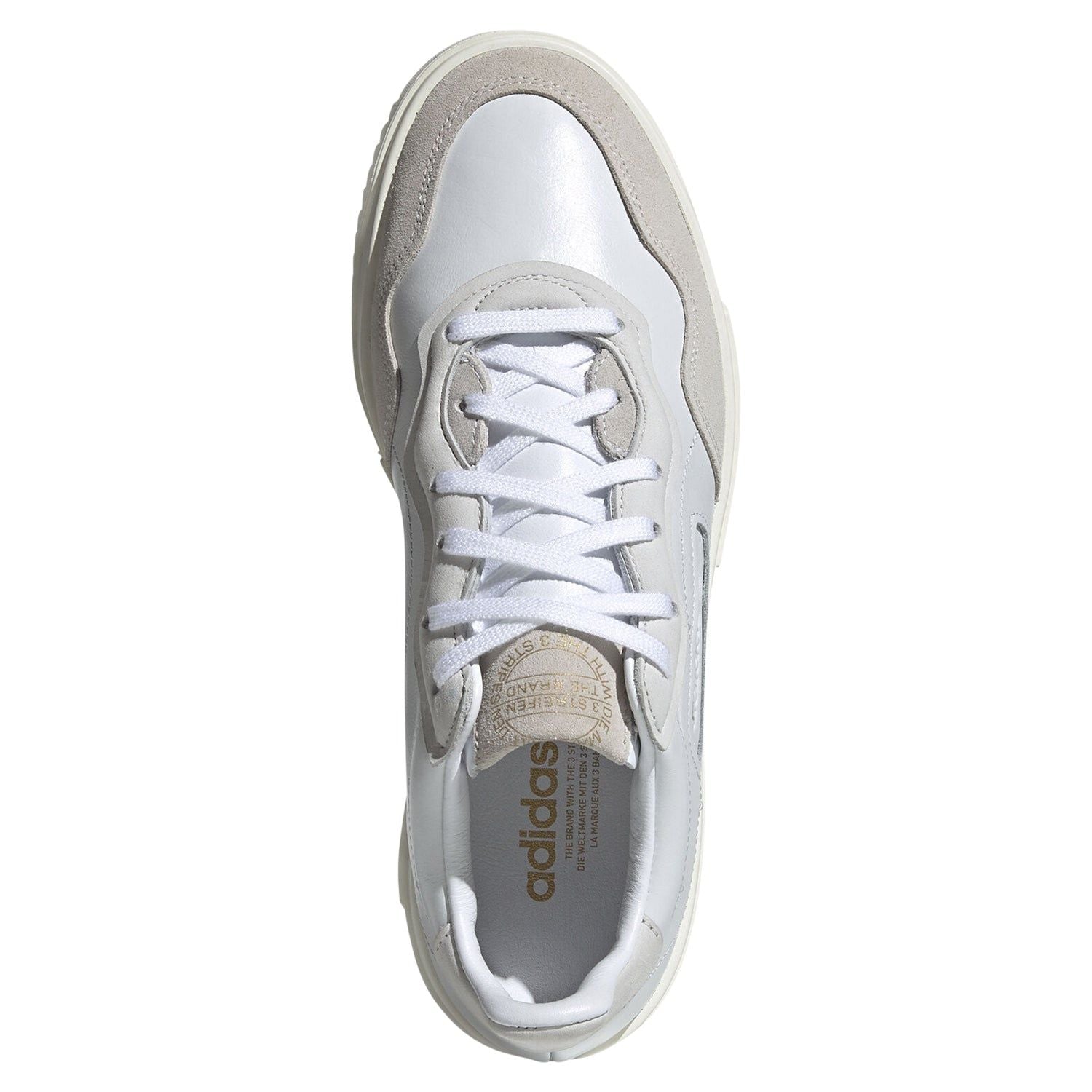 adidas Originals SC Premiere Trainers - Chalk White - ViaductClothing -  -  
