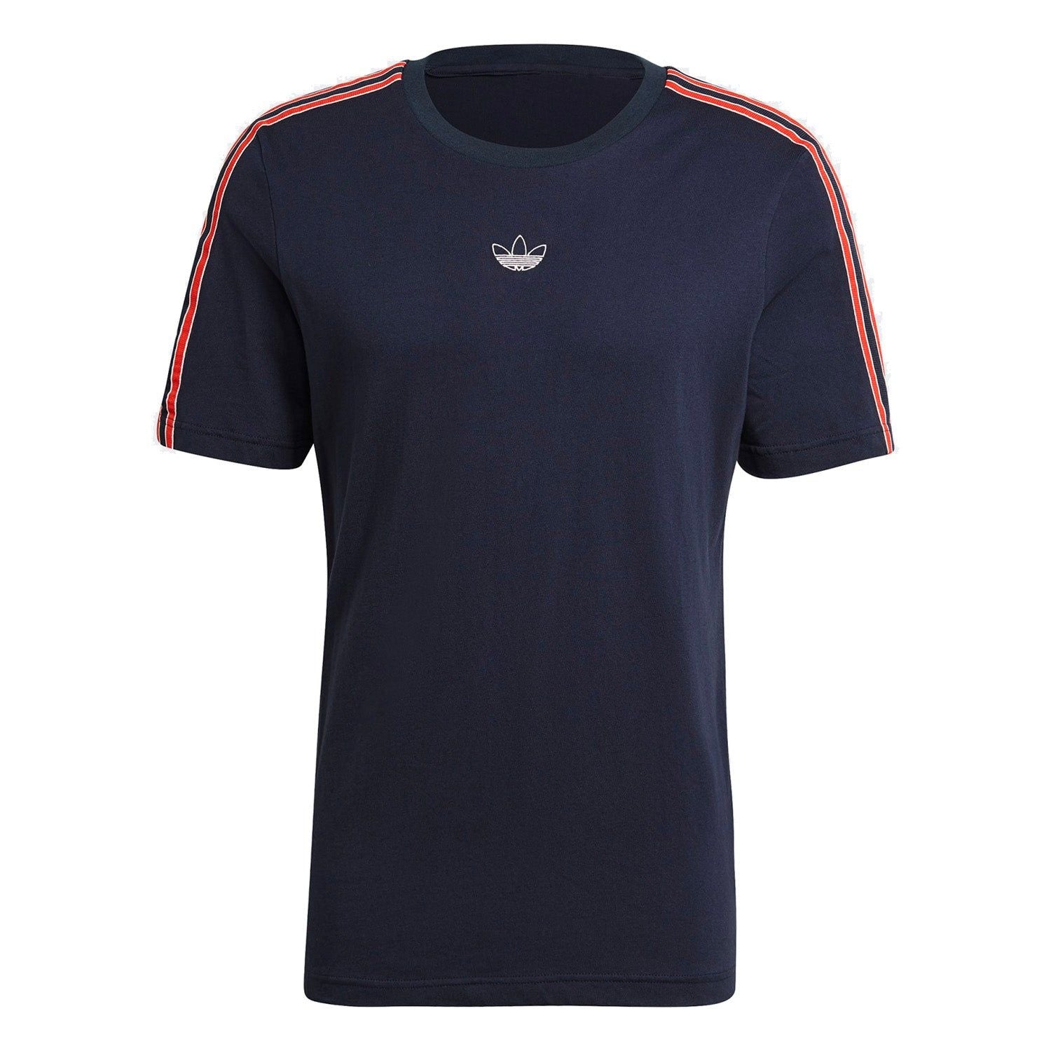 adidas Originals SPRT 3-Stripes Tee - Navy - ViaductClothing -  -  