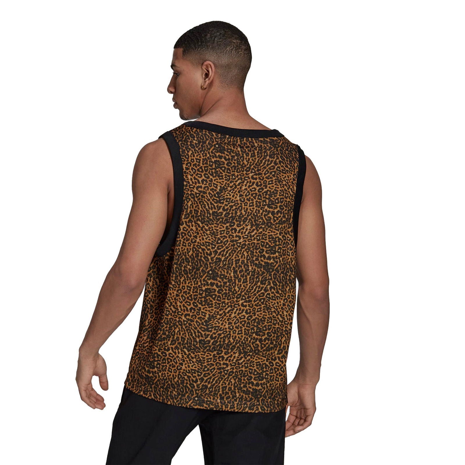 adidas Originals SPRT Allover Print Animal BB Vest - Beige Tone - ViaductClothing -  -  
