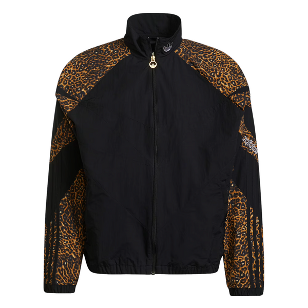 adidas Originals SPRT Animal Print Shark Woven Track Jacket - Black