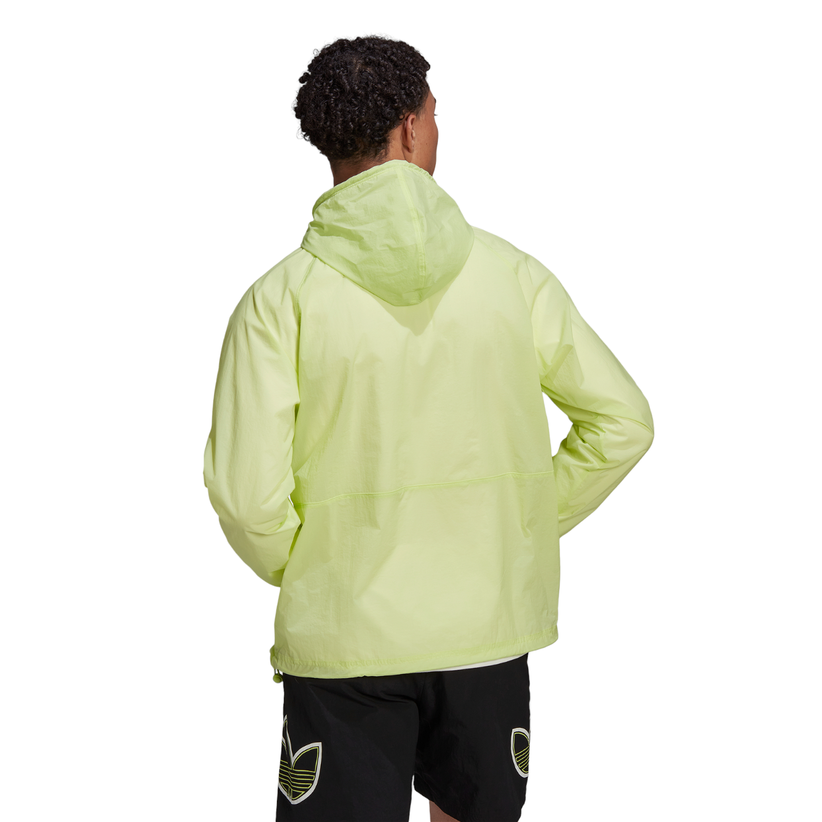 adidas Originals SPRT Anorak Jacket - Pulse Lime - ViaductClothing -  -  