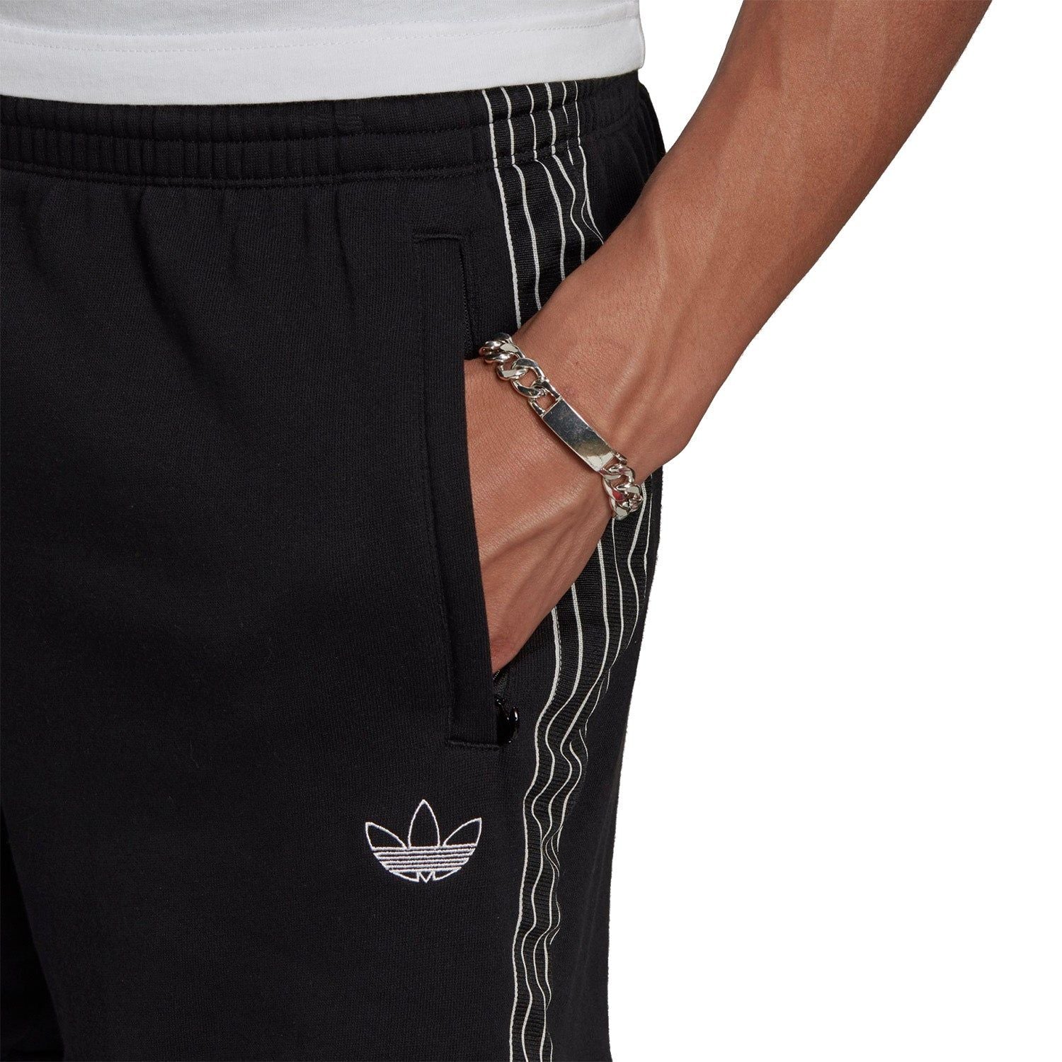 adidas Originals SPRT Foundation Sweat Shorts - Black - ViaductClothing -  -  