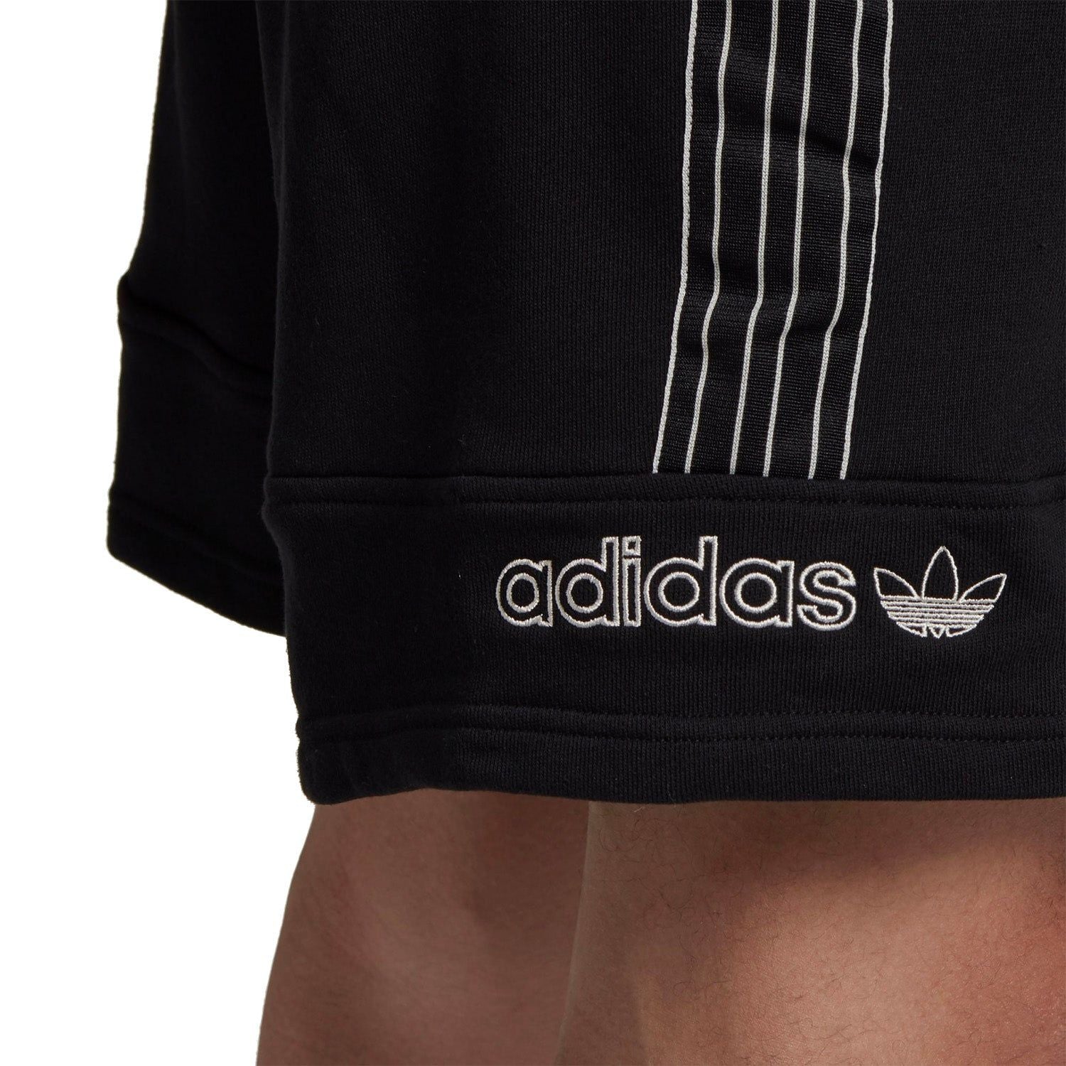 adidas Originals SPRT Foundation Sweat Shorts - Black - ViaductClothing -  -  