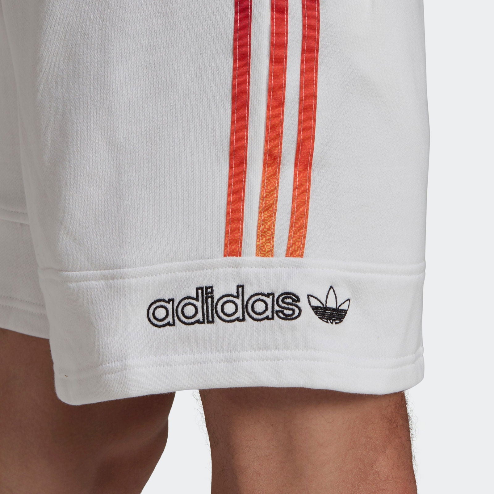 adidas Originals SPRT Foundation Sweat Shorts - White - ViaductClothing -  -  