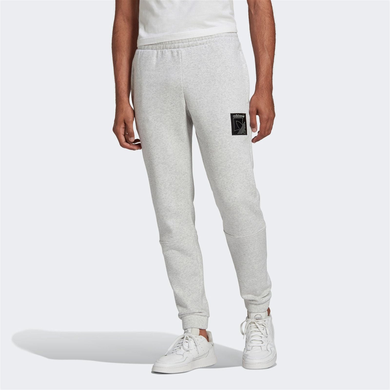 adidas Originals SPRT Icon Sweat Pants Joggers - Grey - ViaductClothing -  -  
