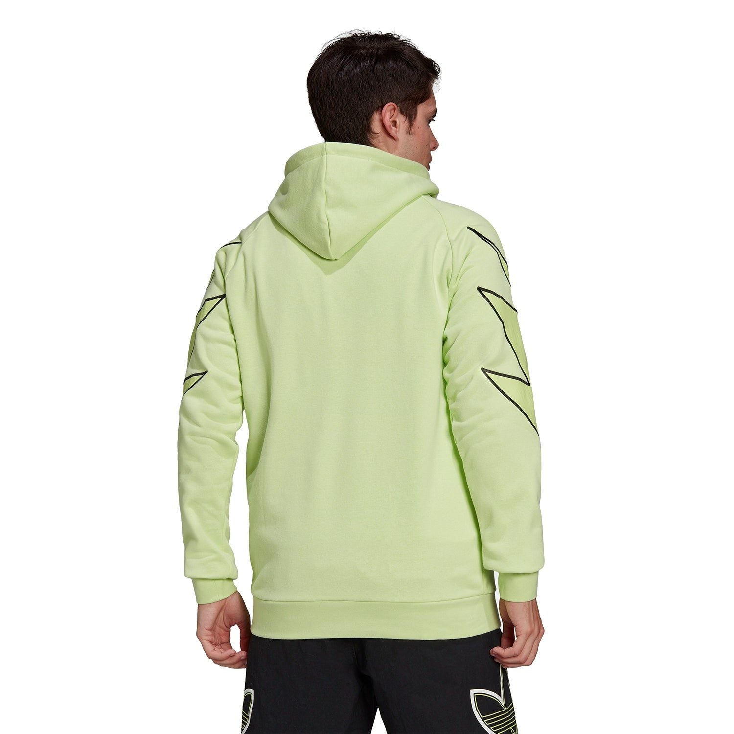 adidas Originals SPRT Lightning Hoodie - Pulse Lime - ViaductClothing -  -  