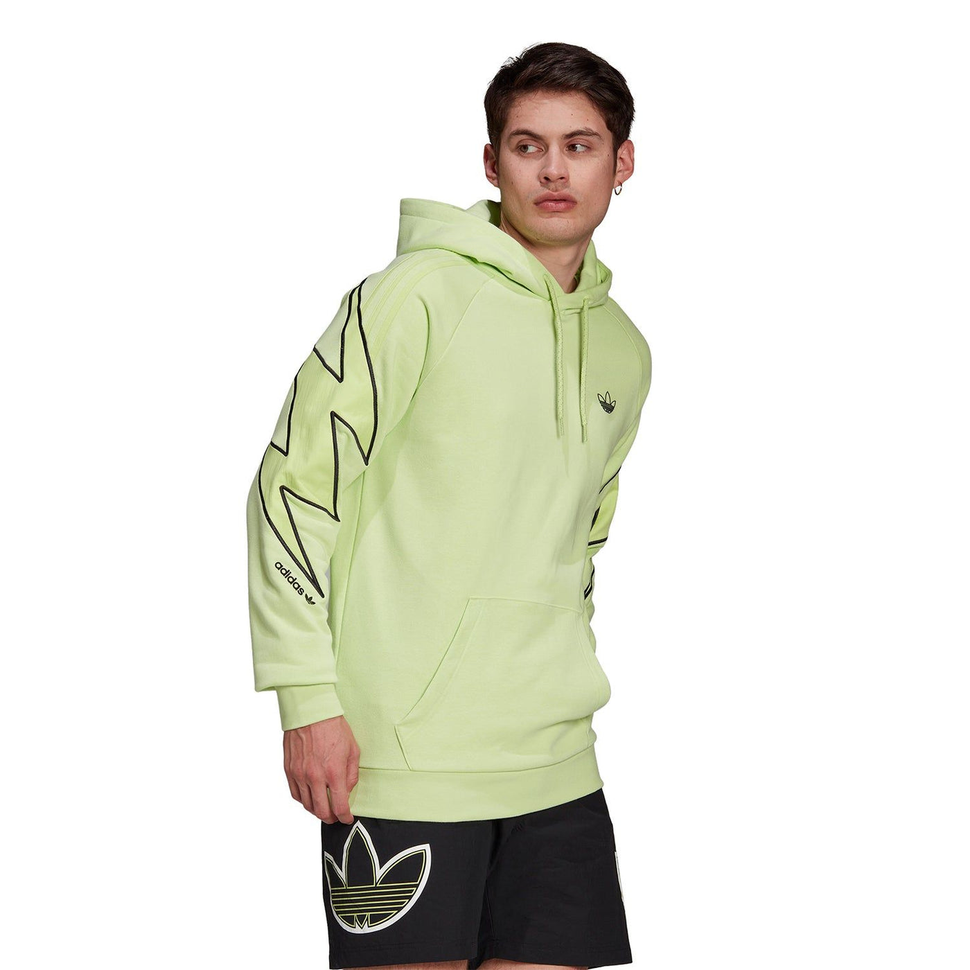 adidas Originals SPRT Lightning Hoodie Pulse Lime