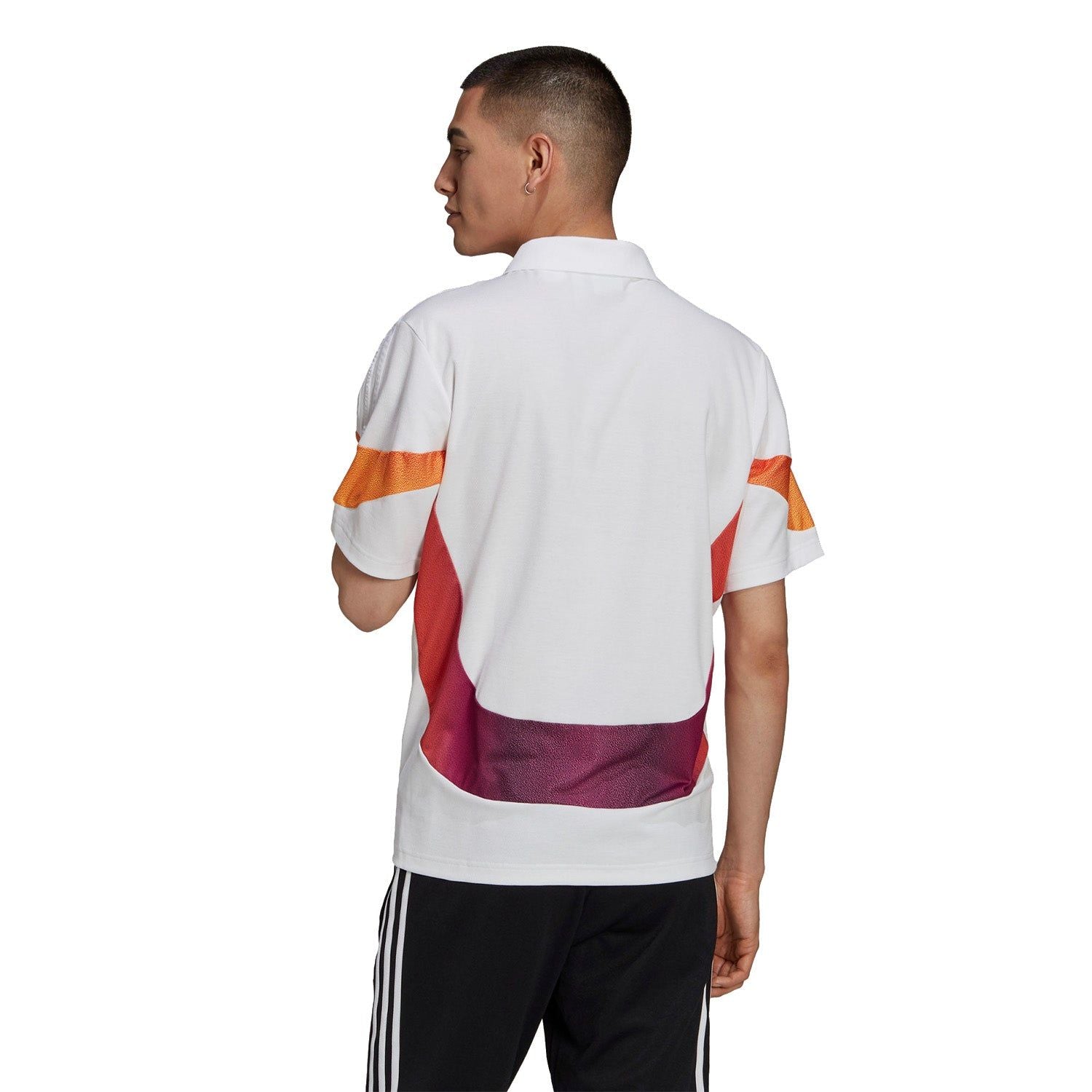 adidas Originals SPRT Supersport Polo Shirt - White - ViaductClothing -  -  
