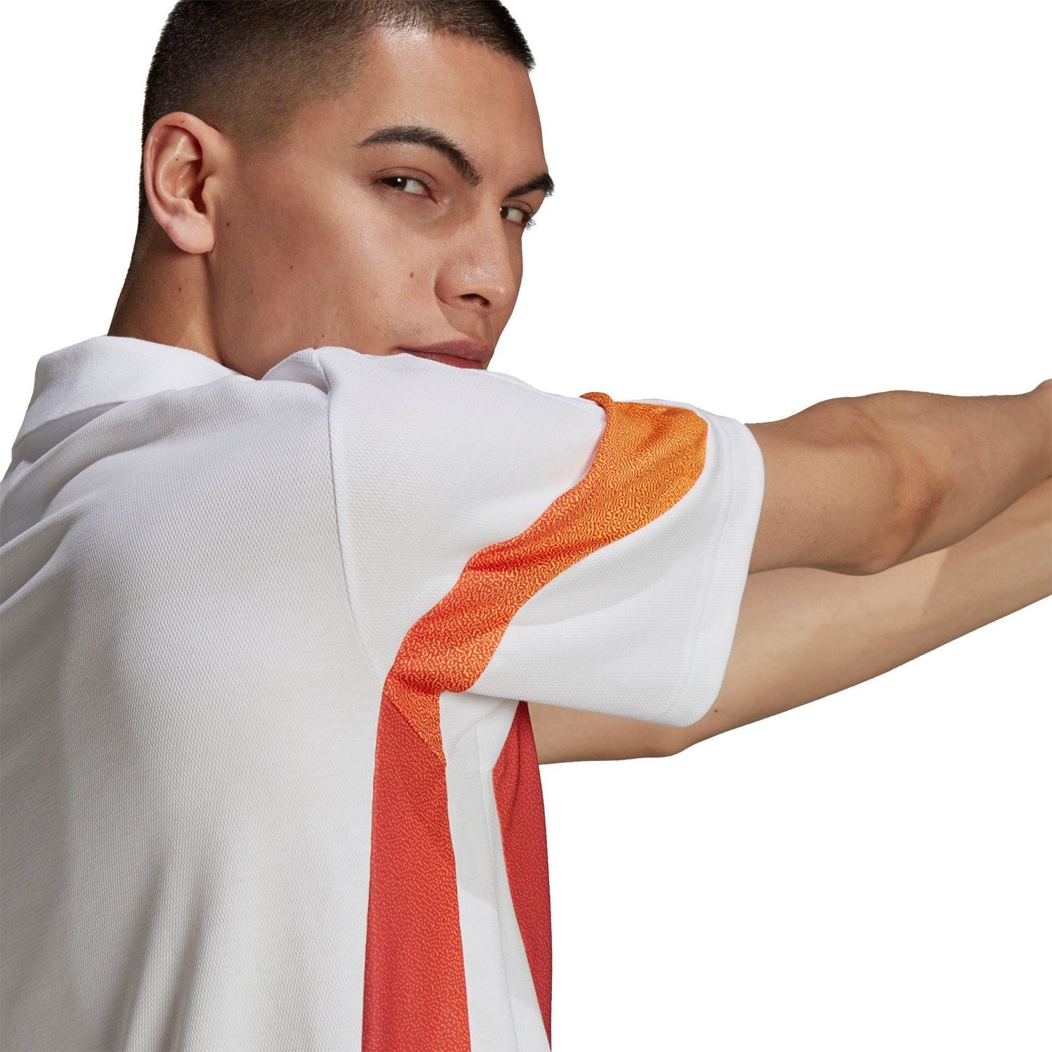 adidas Originals SPRT Supersport Polo Shirt - White - ViaductClothing -  -  