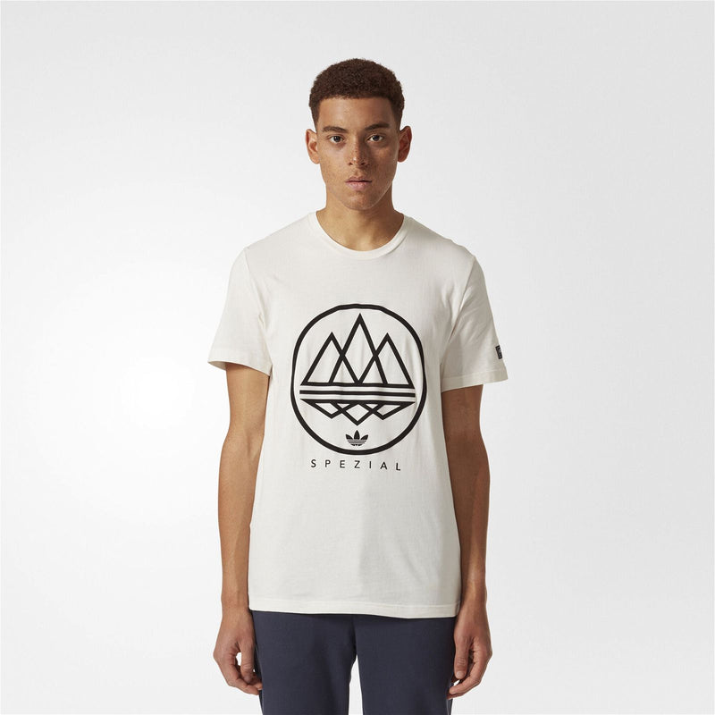 adidas Originals SPZL MOD Trefoil Tee Chalk White Punjab ViaductClothing