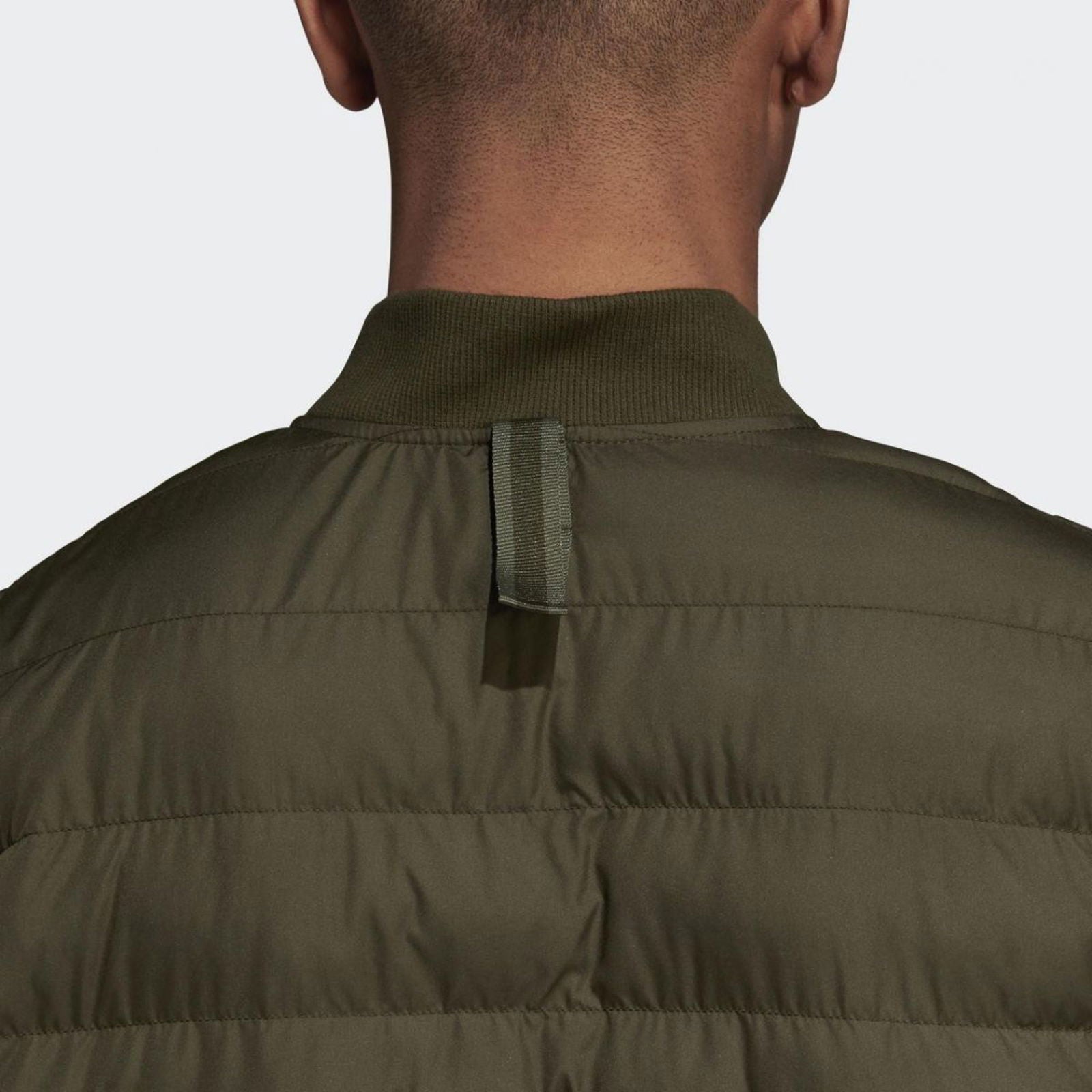 adidas Originals SST Superstar Outdoor Down Jacket - Night Cargo Green - ViaductClothing -  -  
