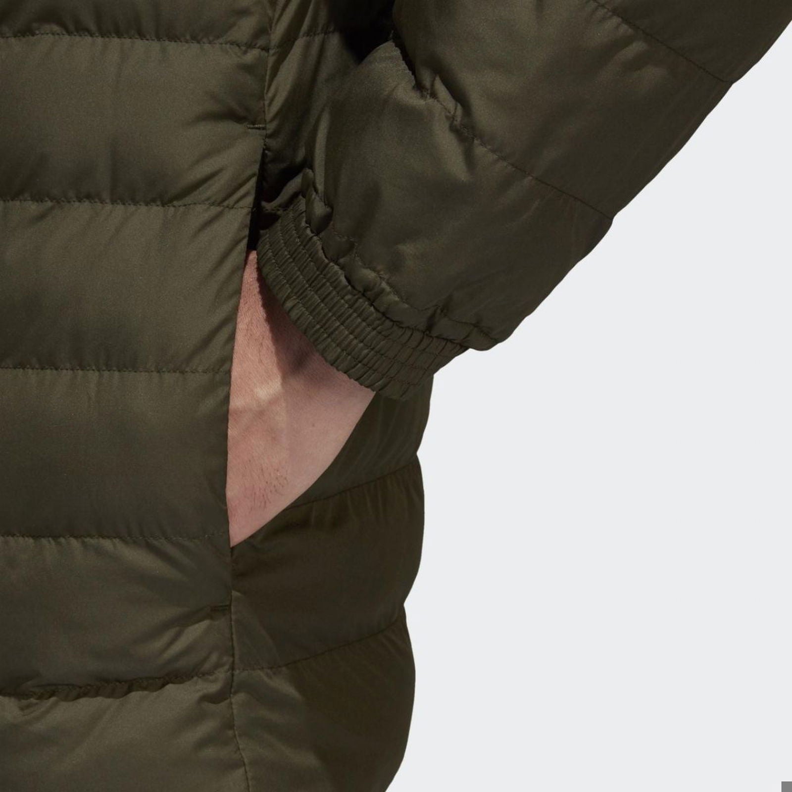adidas Originals SST Superstar Outdoor Down Jacket - Night Cargo Green - ViaductClothing -  -  