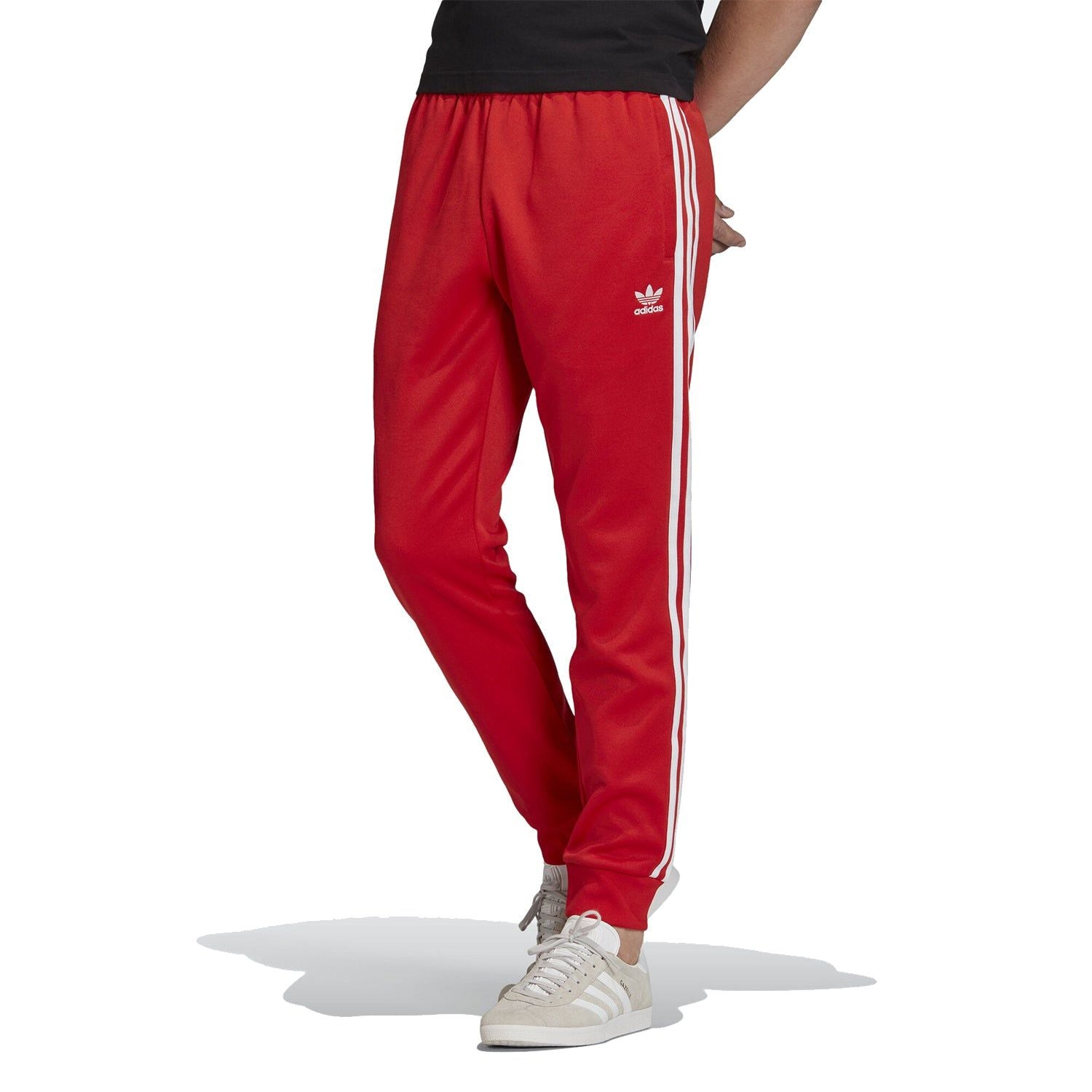 adidas Originals SST Superstar Track Pant - Red - ViaductClothing -  -  