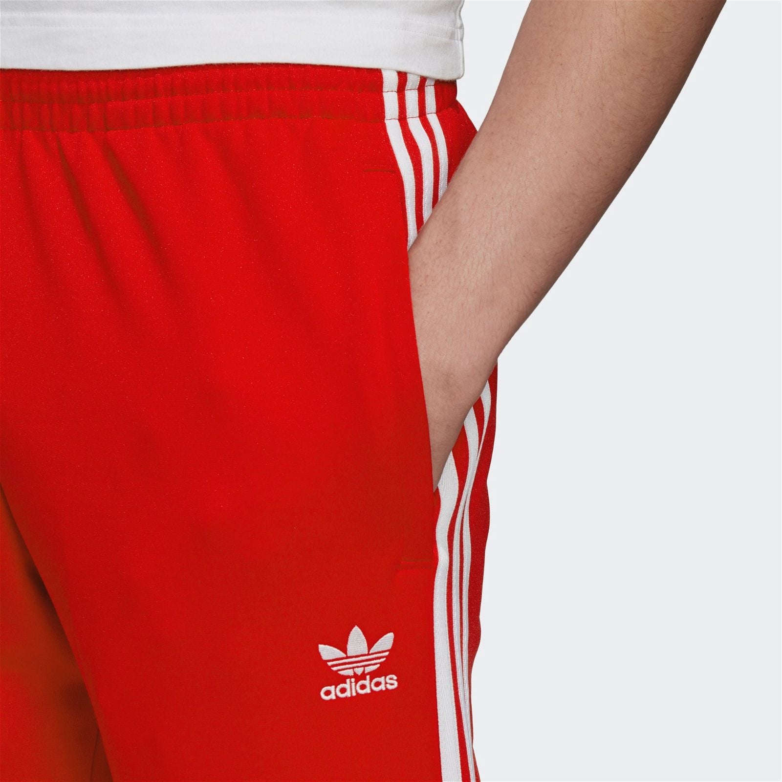 adidas Originals SST Superstar Track Pants Primeblue - Red - ViaductClothing -  -  