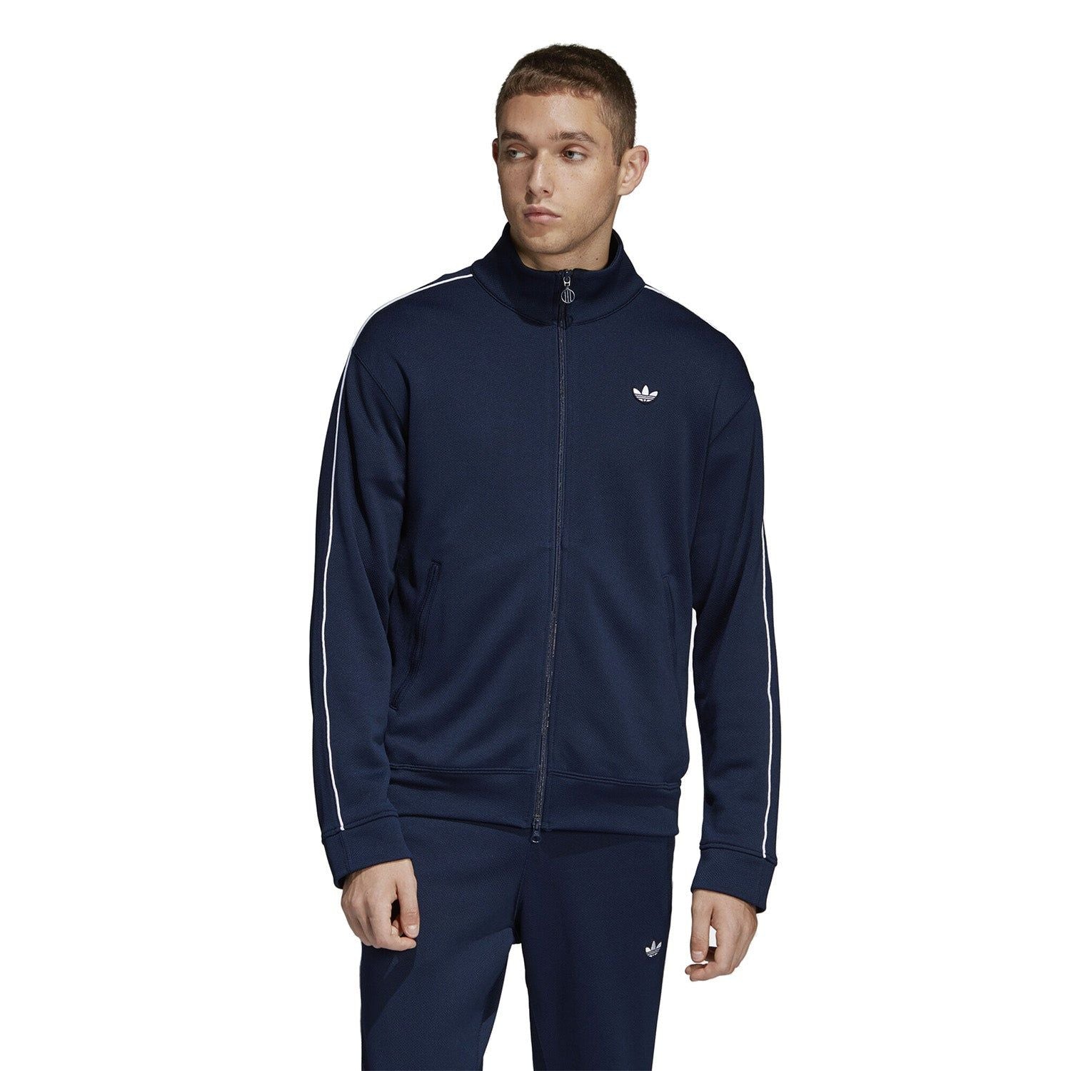 adidas Originals Samstag Arena Track Jacket - Navy - ViaductClothing -  -  