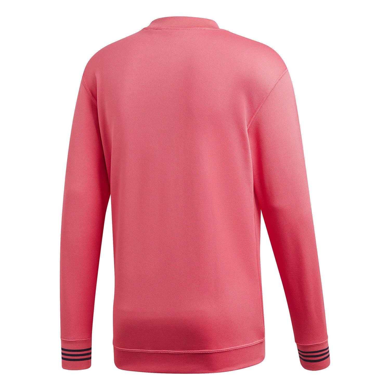 adidas Originals Samstag Pique Crew Sweat - Real Pink - ViaductClothing -  -  