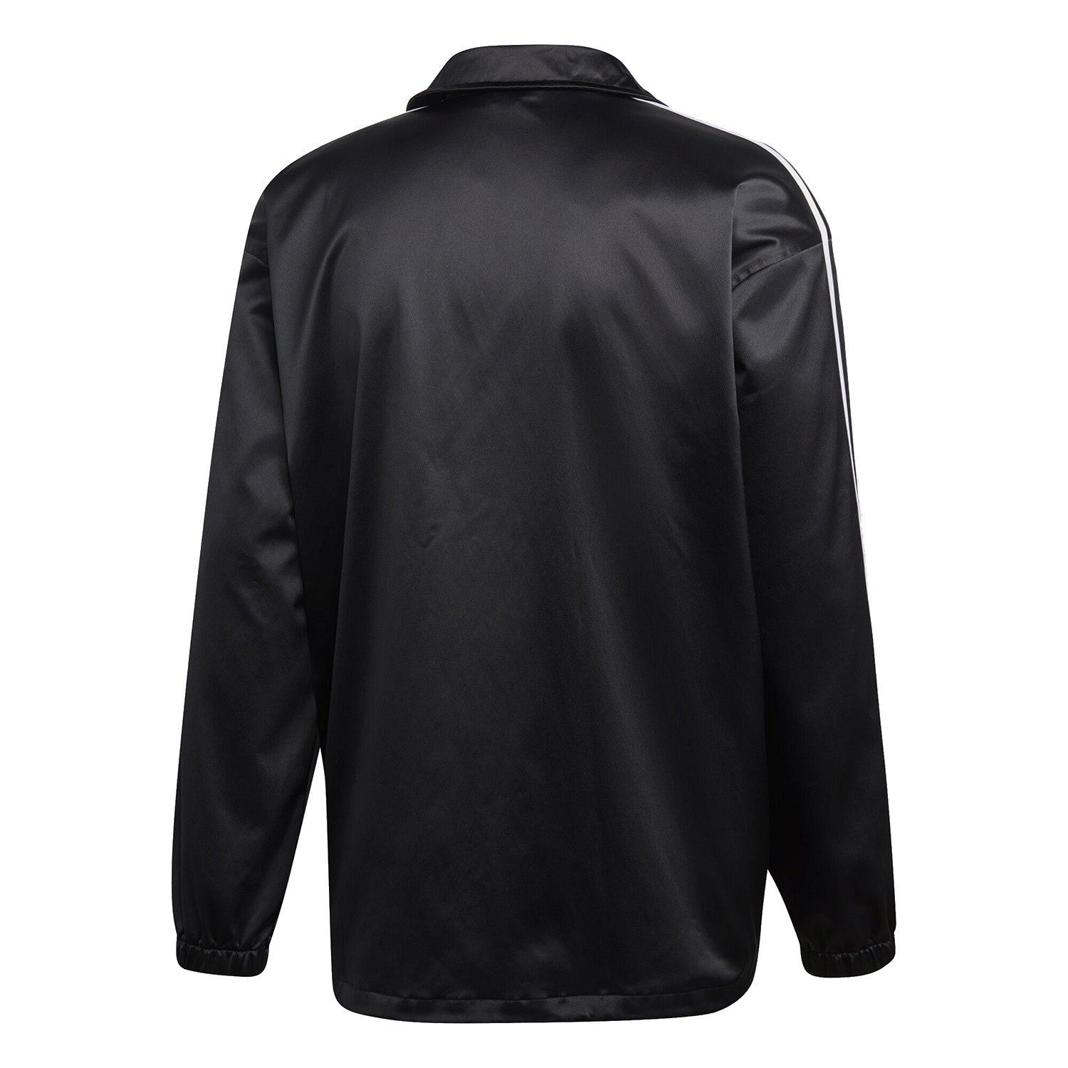 adidas Originals Satin Coach Jacket - Black - ViaductClothing -  -  