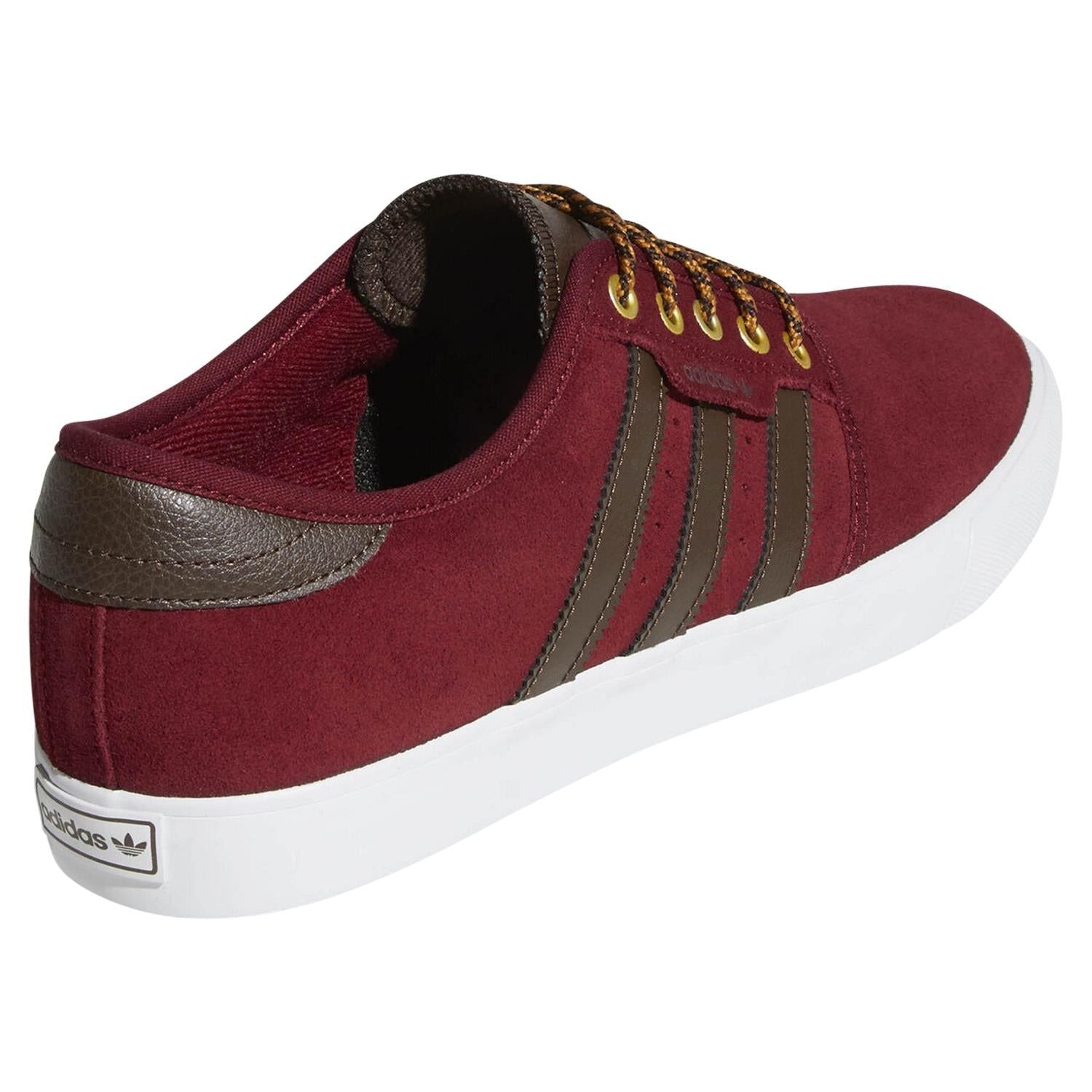 adidas Originals Seeley Trainers - Collegiate Burgundy - ViaductClothing -  -  