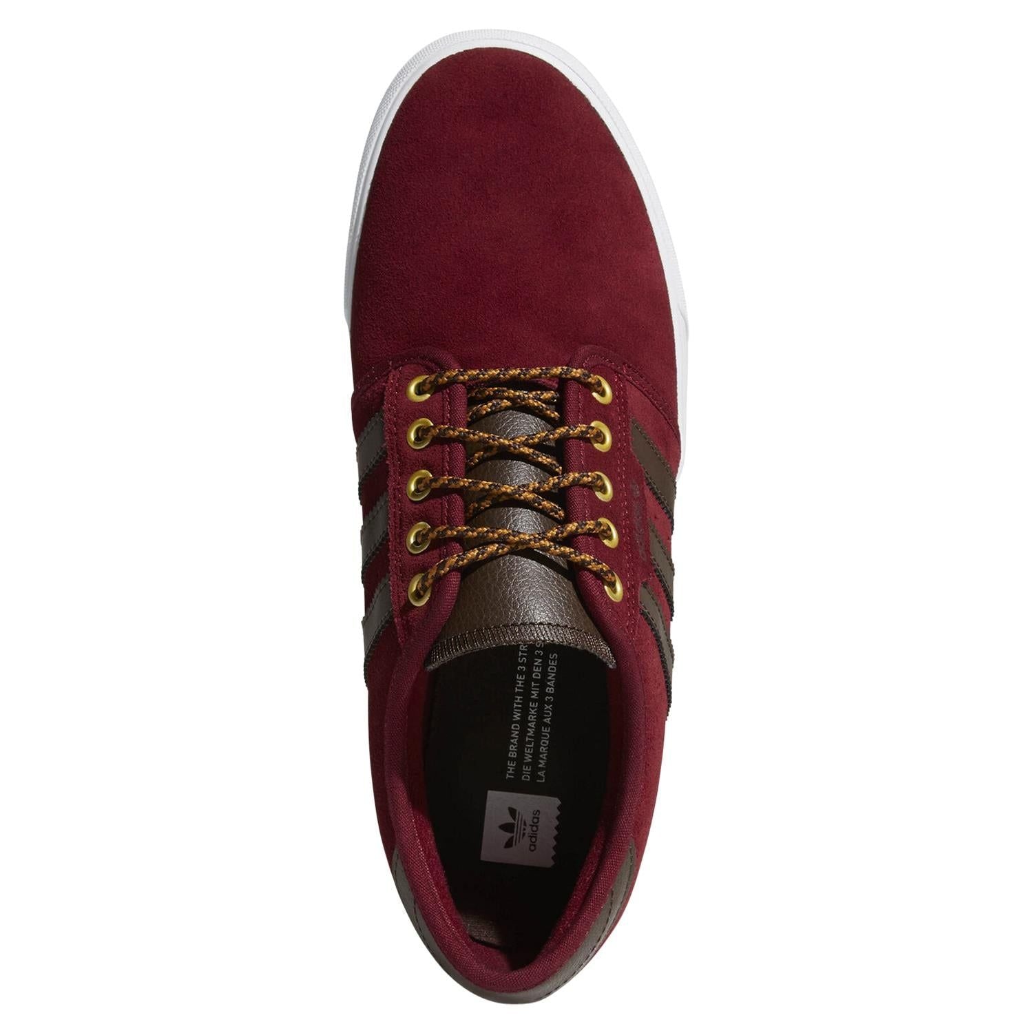 adidas Originals Seeley Trainers - Collegiate Burgundy - ViaductClothing -  -  