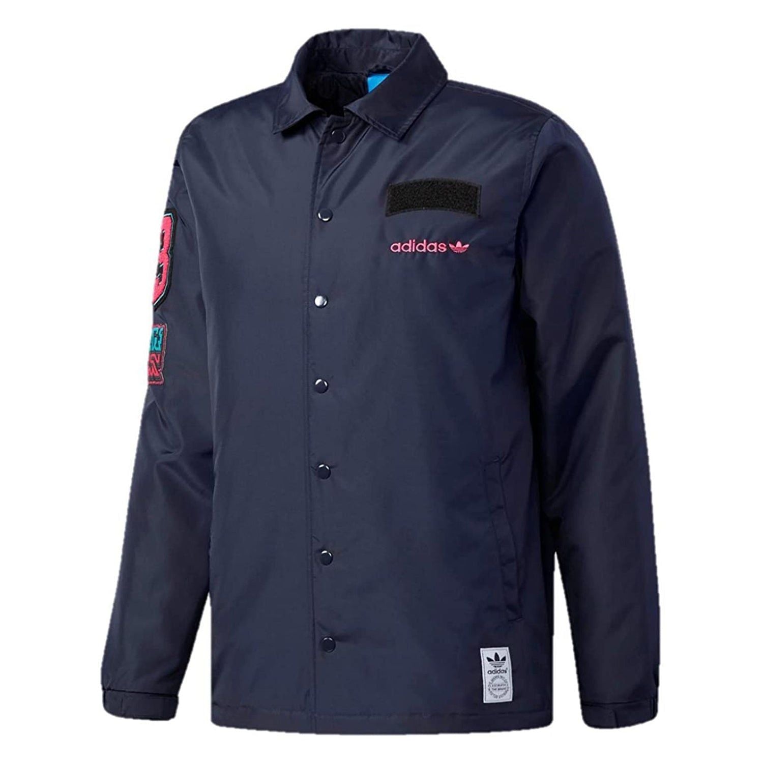 【楽ギフ_包装】 adidas Originals Seoul Coach Jacket - Navy ジャケット・アウター