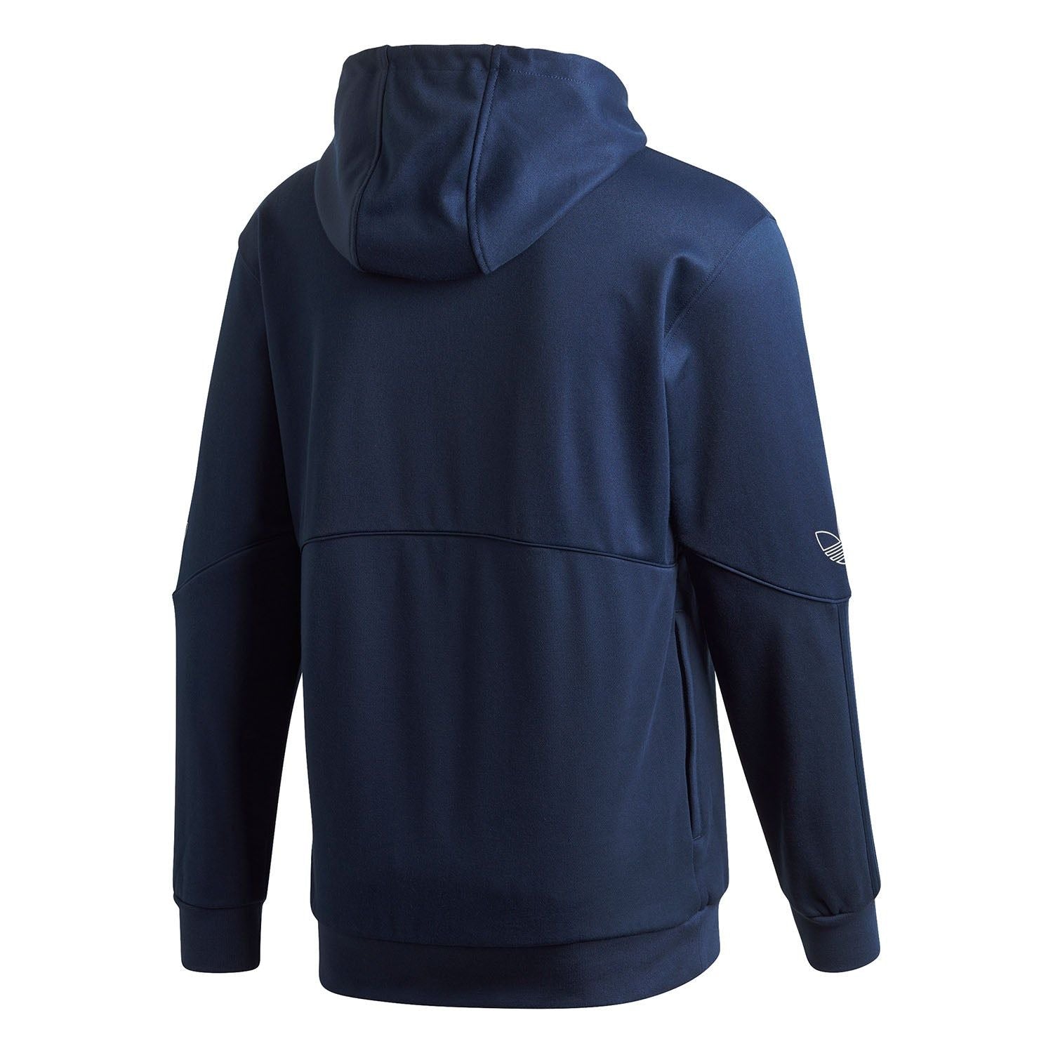 adidas Originals Silver Foil Print Outline Hoodie - Navy - ViaductClothing -  -  