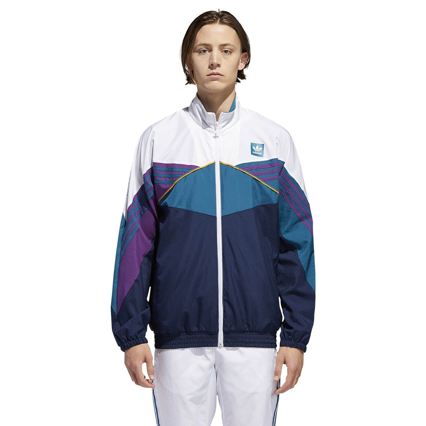 adidas Originals Skateboarding Court Jacket White ViaductClothing