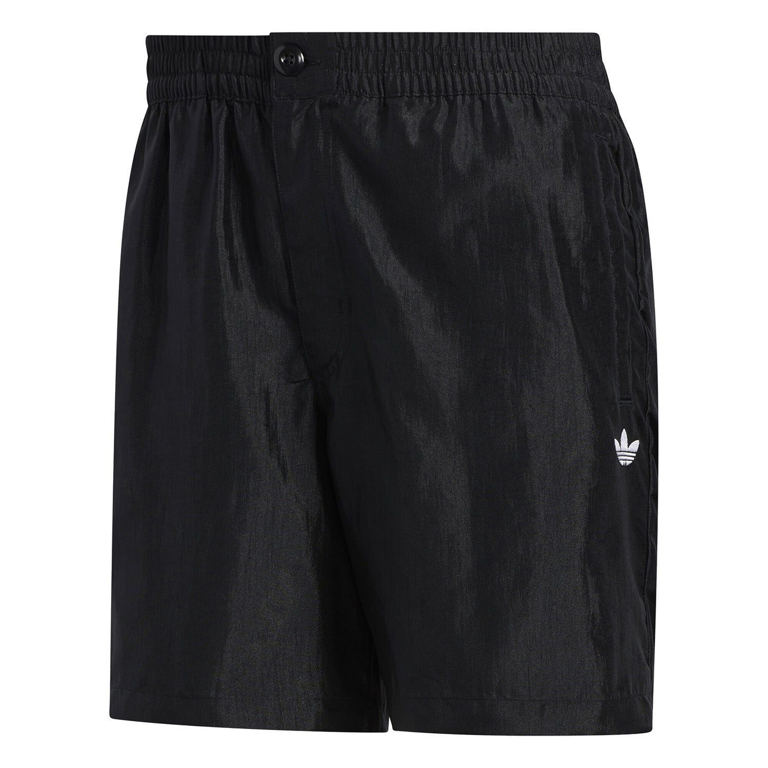 adidas Originals Skateboarding Satin Shorts - Black - ViaductClothing -  -  