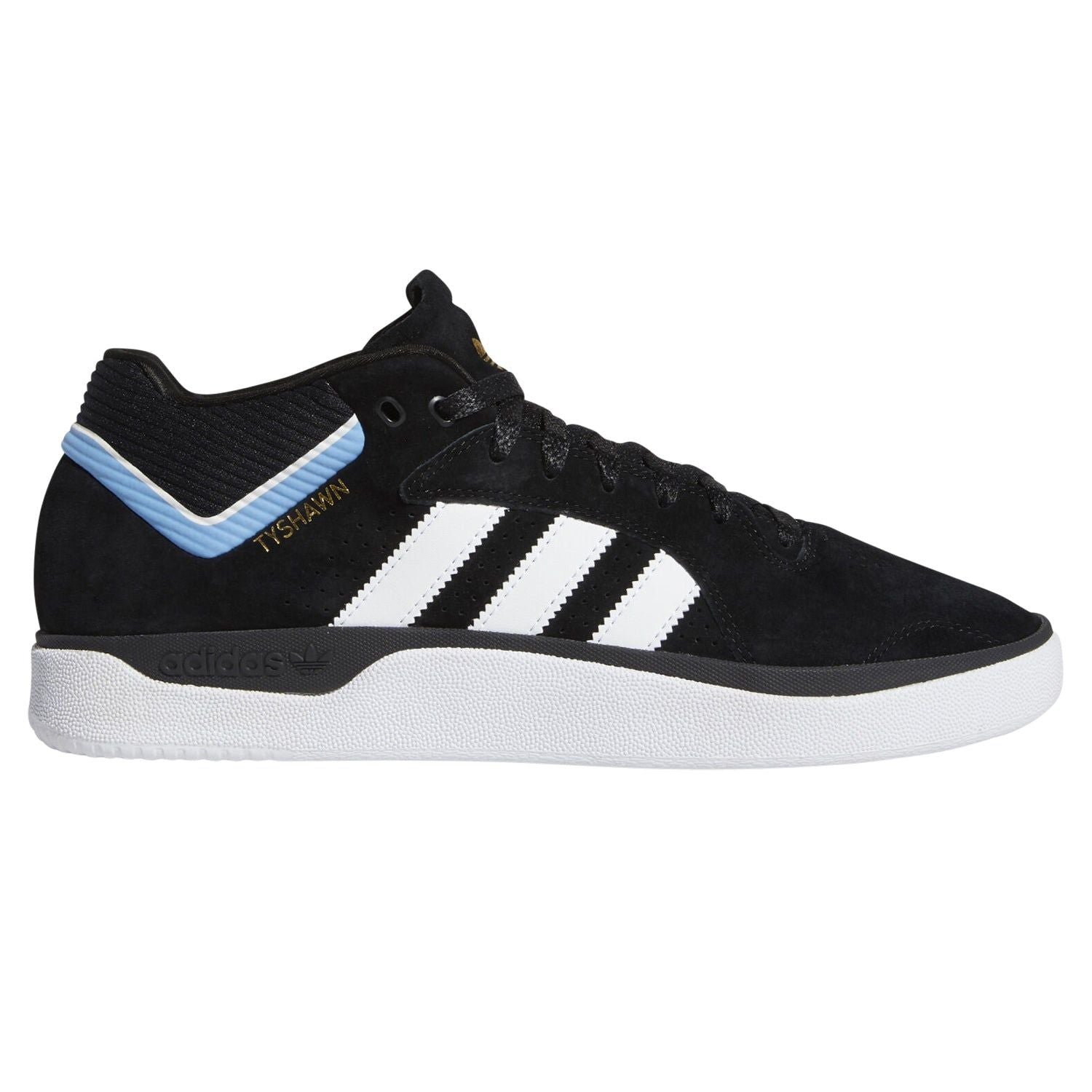 adidas Originals Skateboarding Tyshawn Shoes - Black - ViaductClothing -  -  