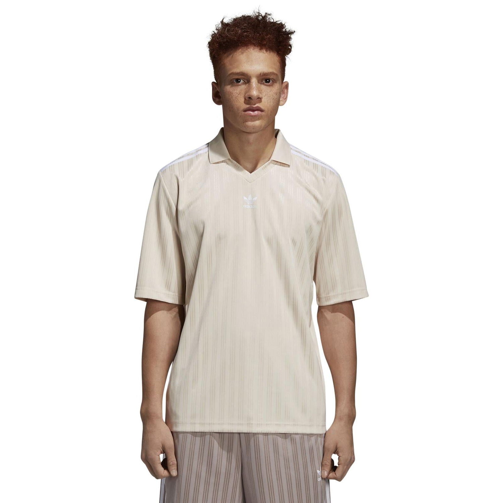 adidas Originals Soccer Jersey - Beige - ViaductClothing -  -  