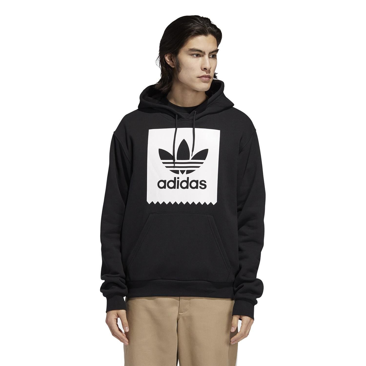 adidas Originals Solid BB Hoodie - Black - ViaductClothing -  -  
