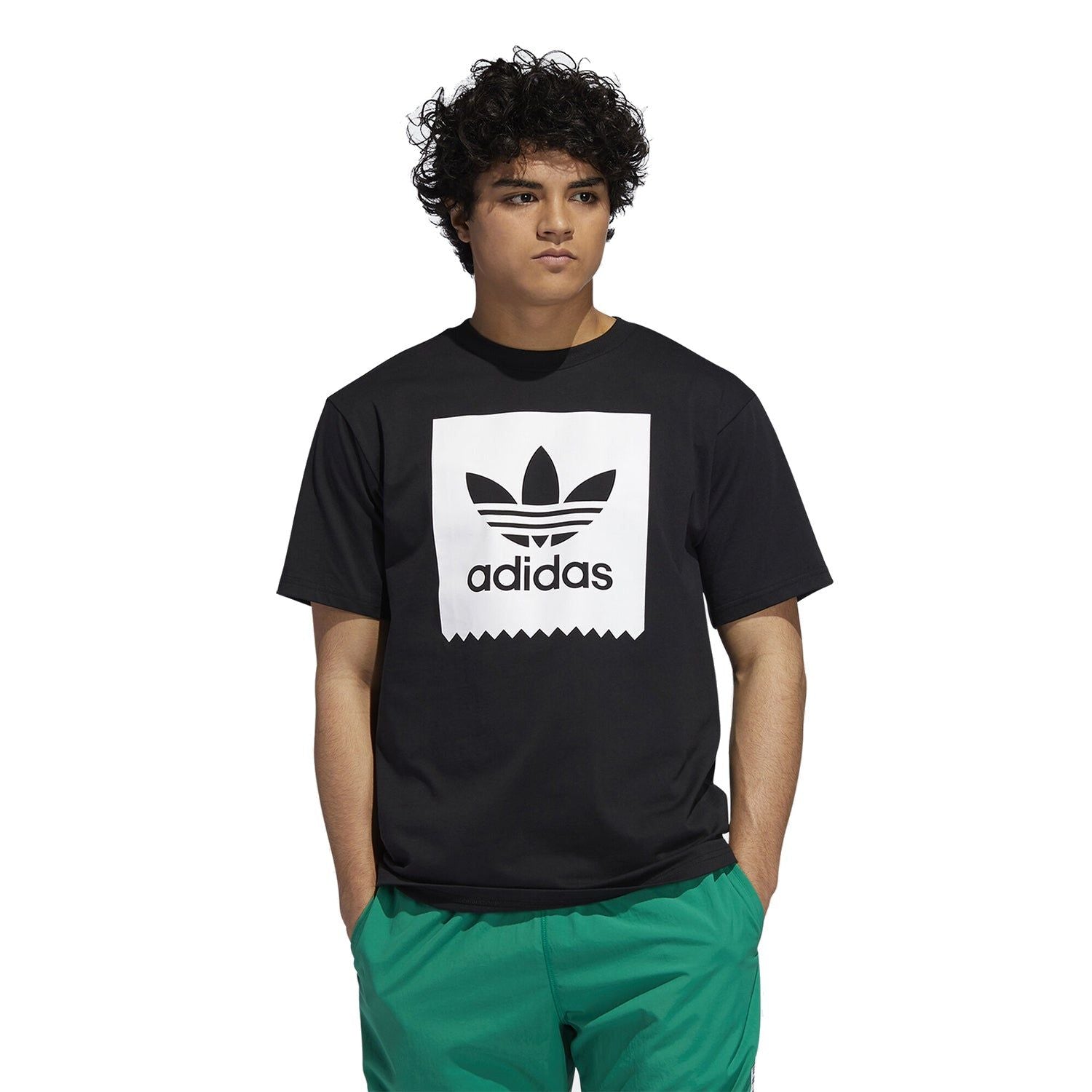 adidas Originals Solid BB Tee - Black - ViaductClothing -  -  