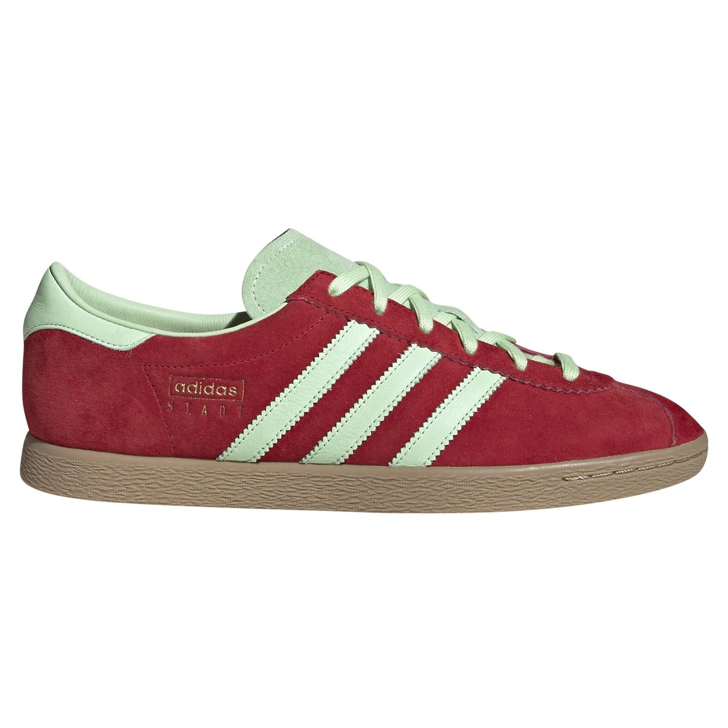 adidas Originals Stadt Trainers - Red - ViaductClothing -  -  
