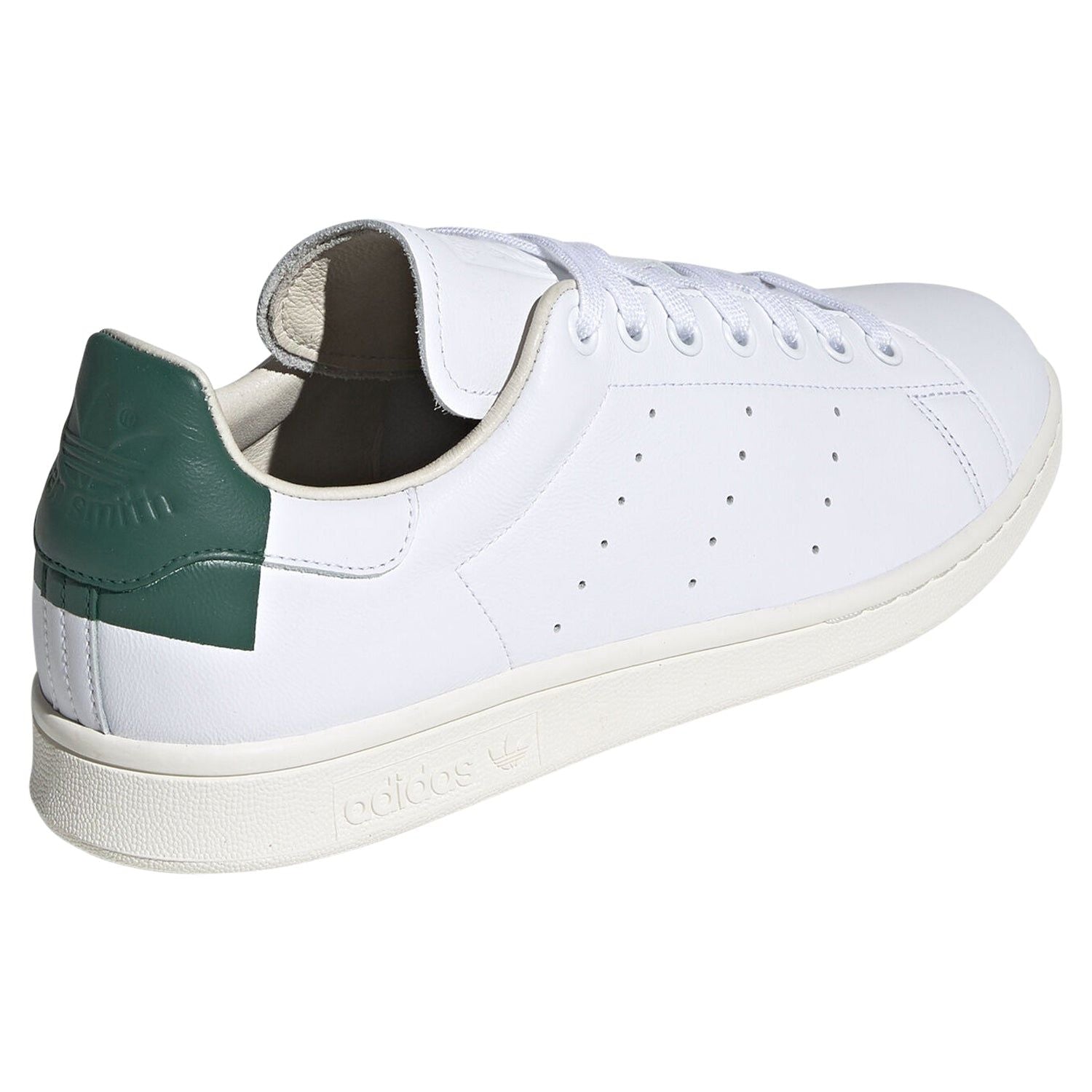 adidas Originals Stan Smith Shoes - Cloud White Collegiate Green - ViaductClothing -  -  