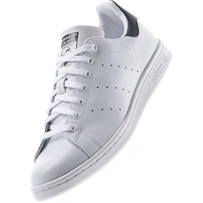 adidas Originals Stan Smith Trainers - White & Navy - ViaductClothing -  -  