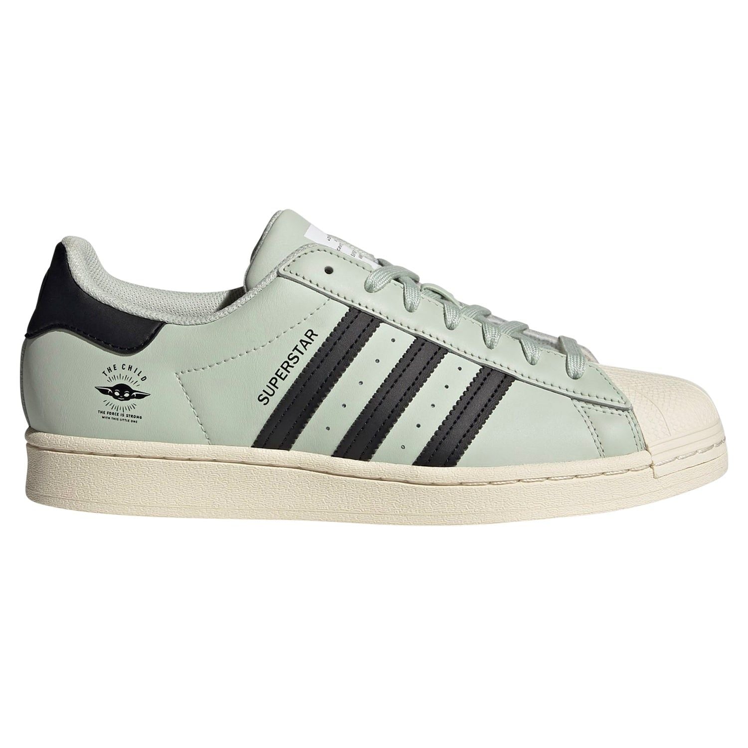 adidas Originals Star Wars Mandalorian Superstar The Child Shoes - Green - ViaductClothing -  -  