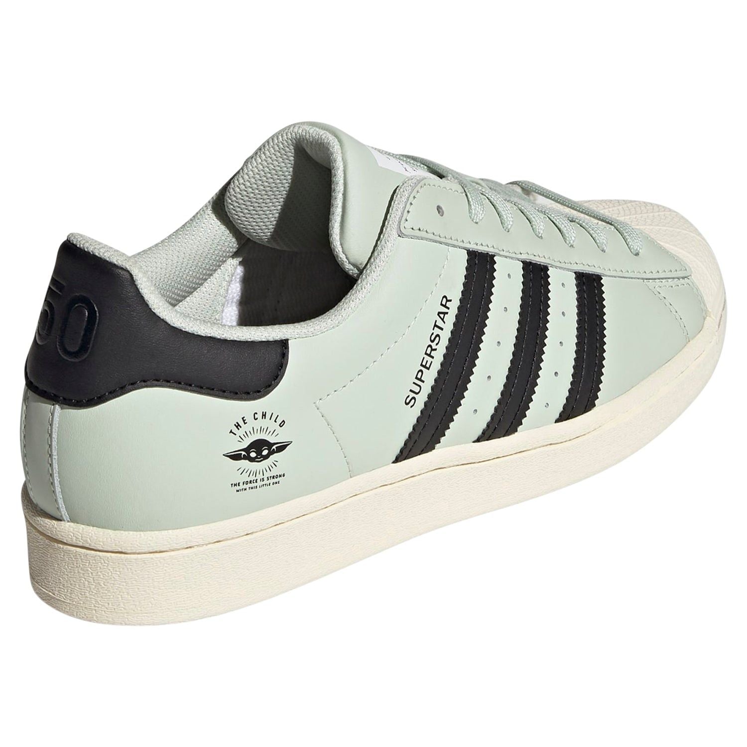 adidas Originals Star Wars Mandalorian Superstar The Child Shoes - Green - ViaductClothing -  -  
