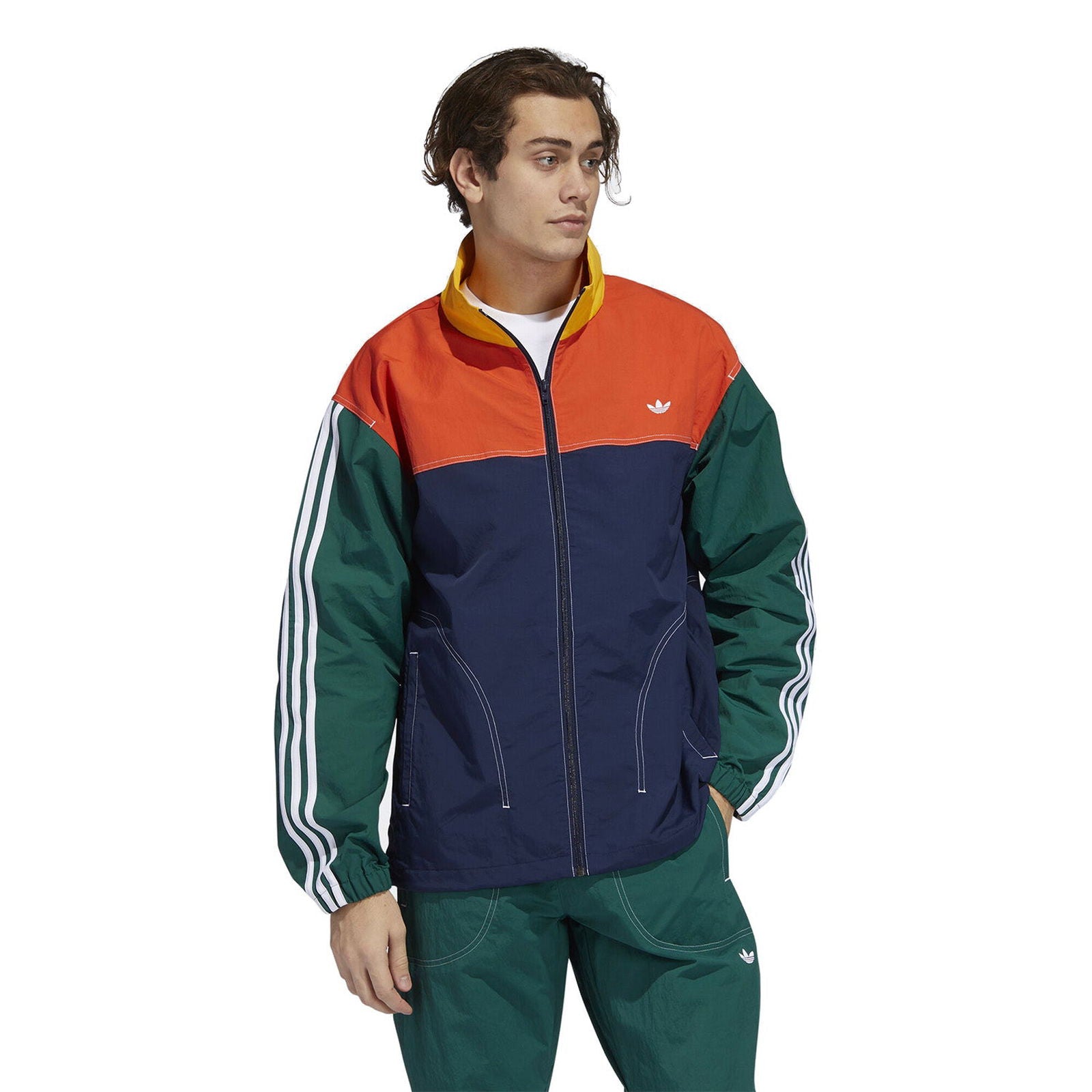 adidas Originals Summer B-Ball Windbreaker - Navy - ViaductClothing -  -  